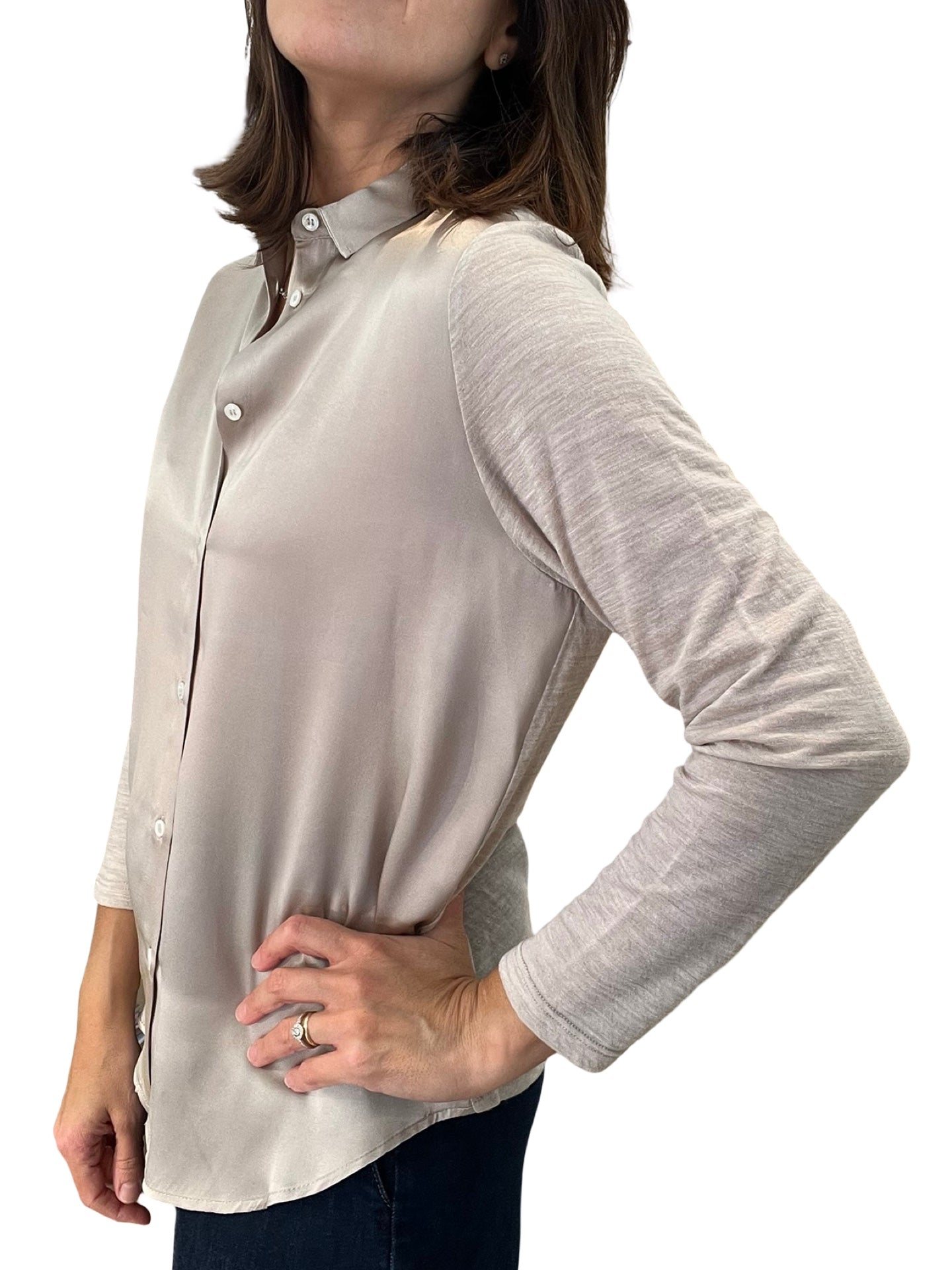 Camisa Whyci Milano Seda y Punto