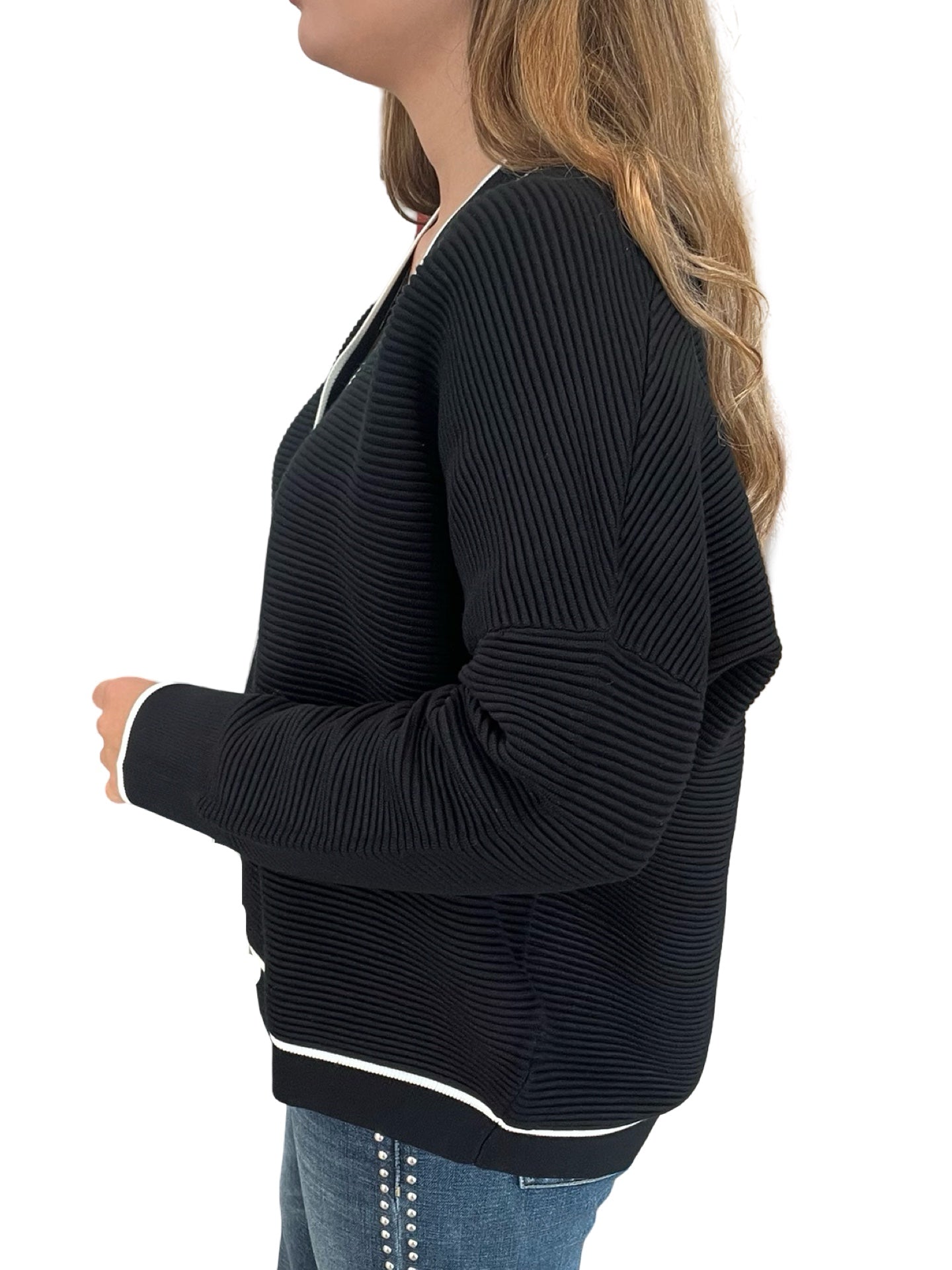 Cardigan Paisie Canale Bicolor