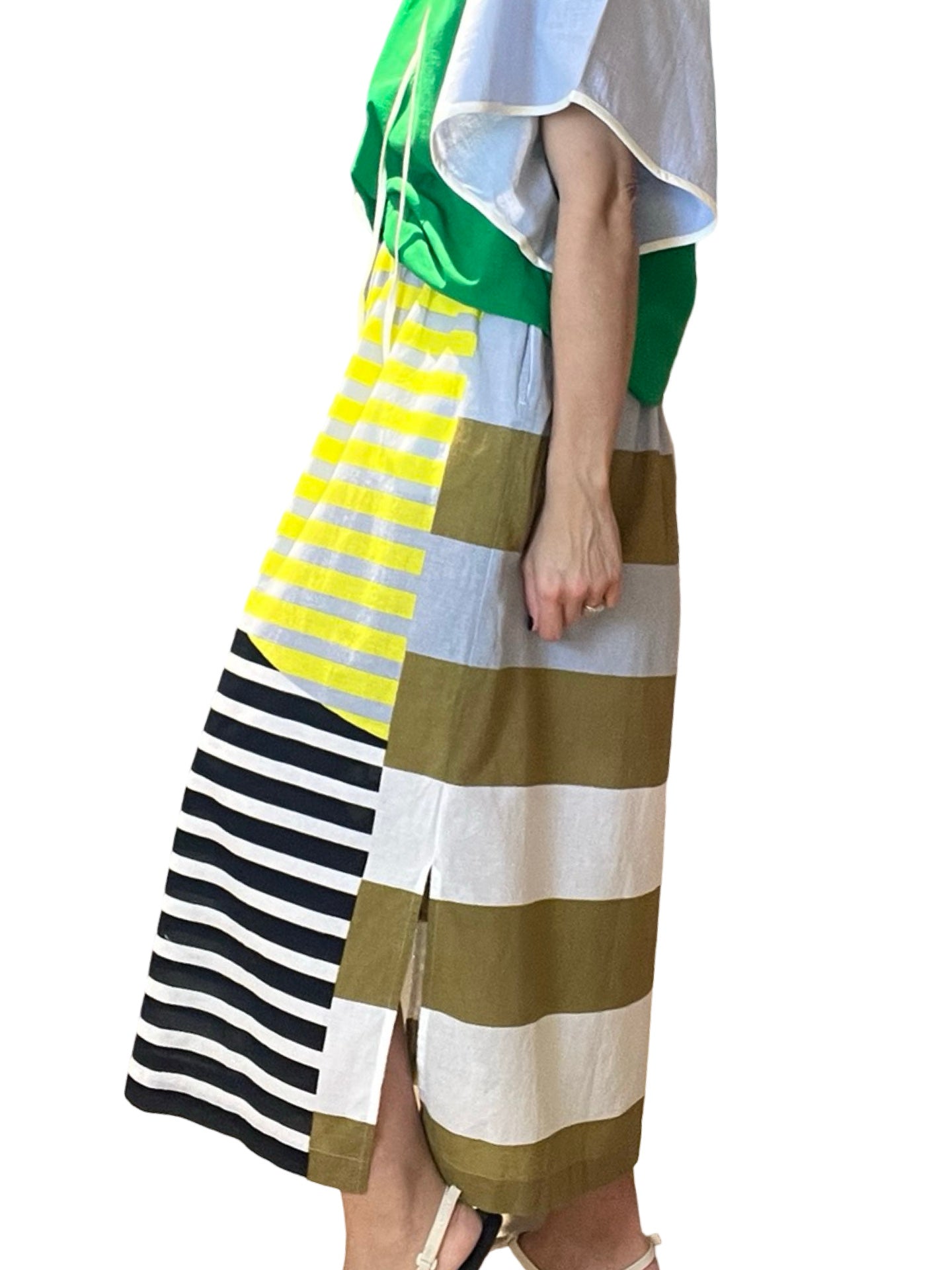 Falda Mapoésie Rayas