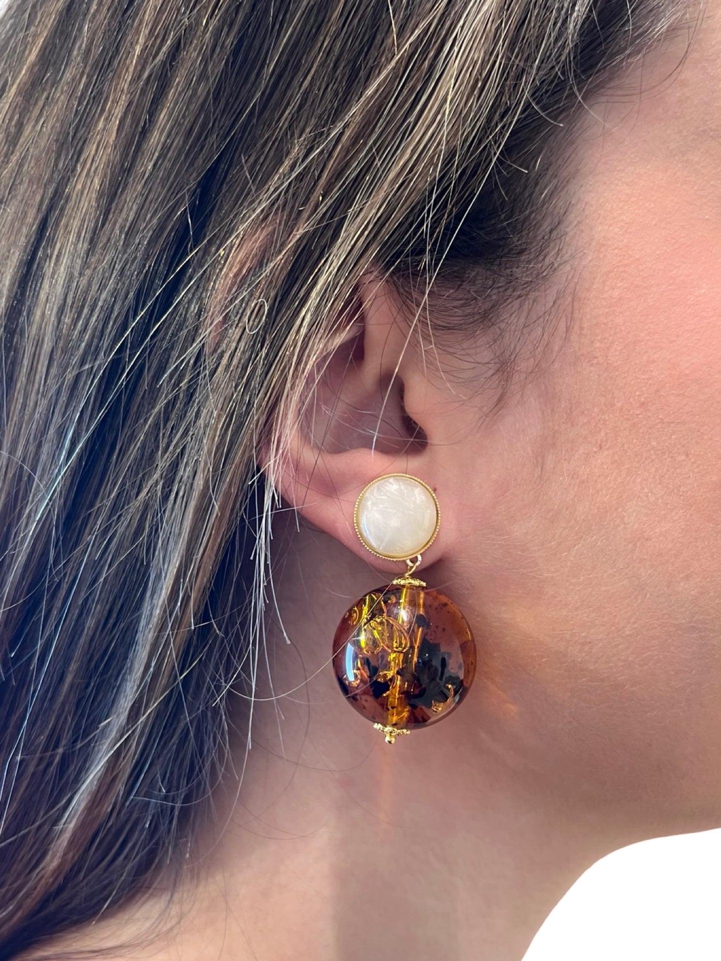 Boucles d'oreilles MP Honey Ball Fabrizio Marcantelli