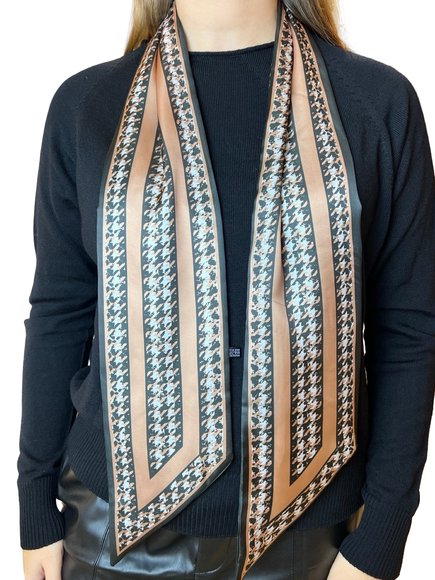 Twilly Il Baco Da Seta Estampado Geométricos Rayas