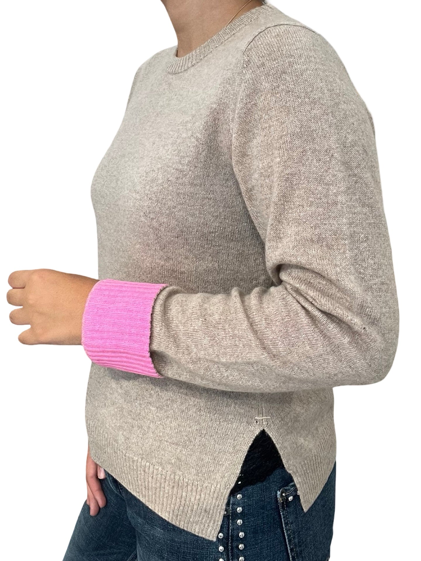 Jersey Absolut Cashmere Bicolor Puños