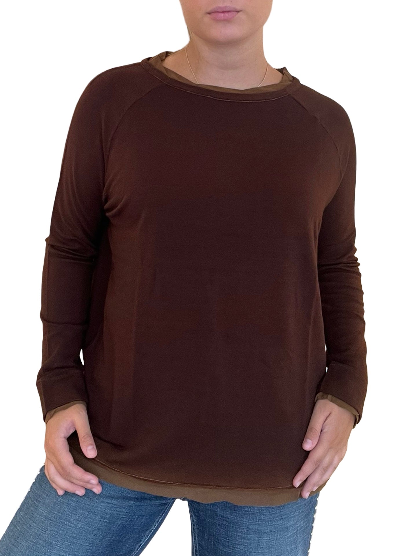 Jersey Shirt C-Zero Con Cuello Seda Campana