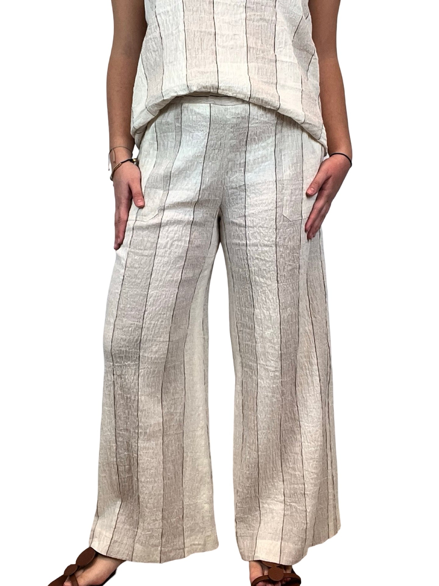 Pantalon Agoefilo Rayas Anchas