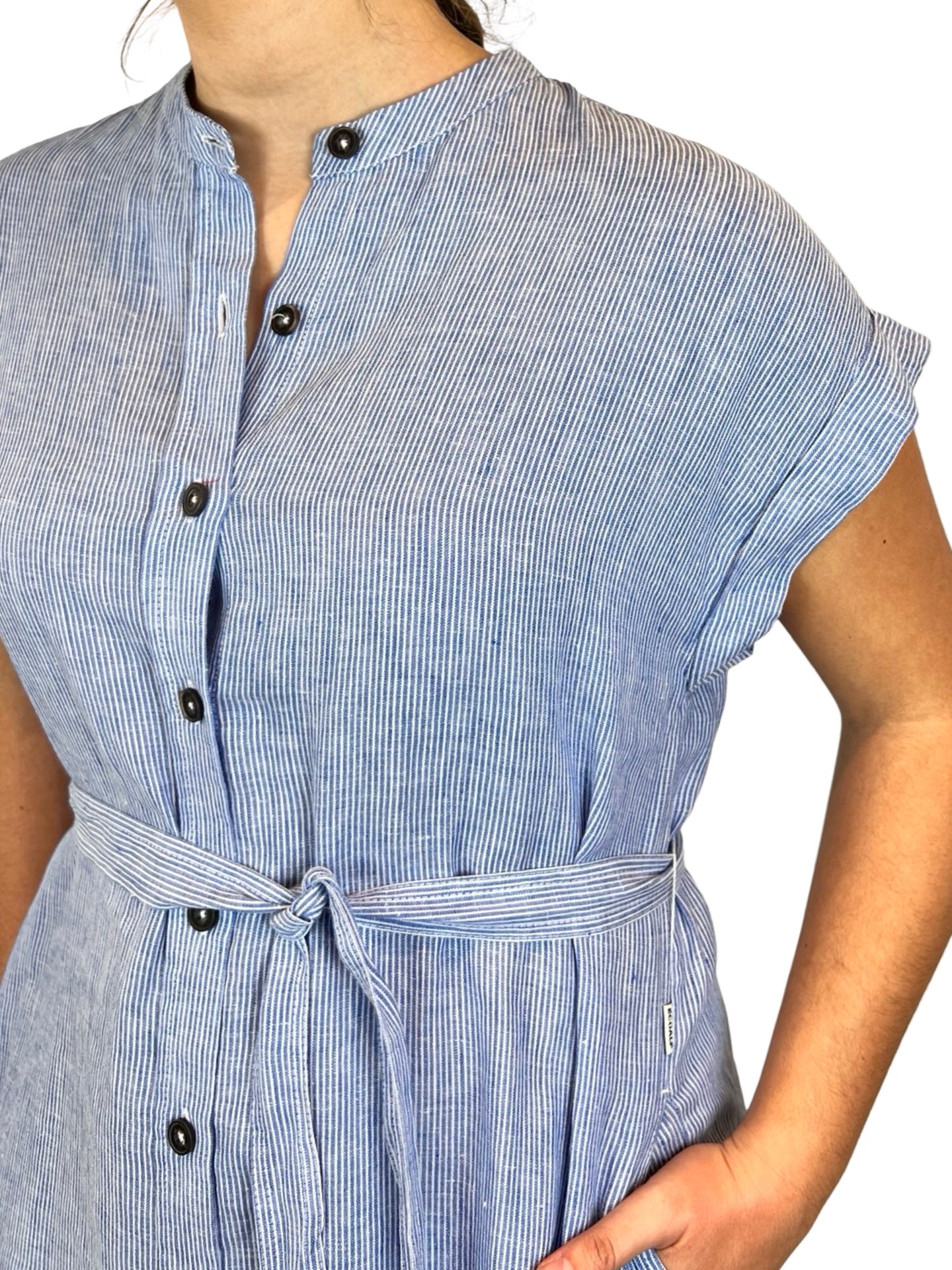 Vestido Ecoalf Amatista Rayas