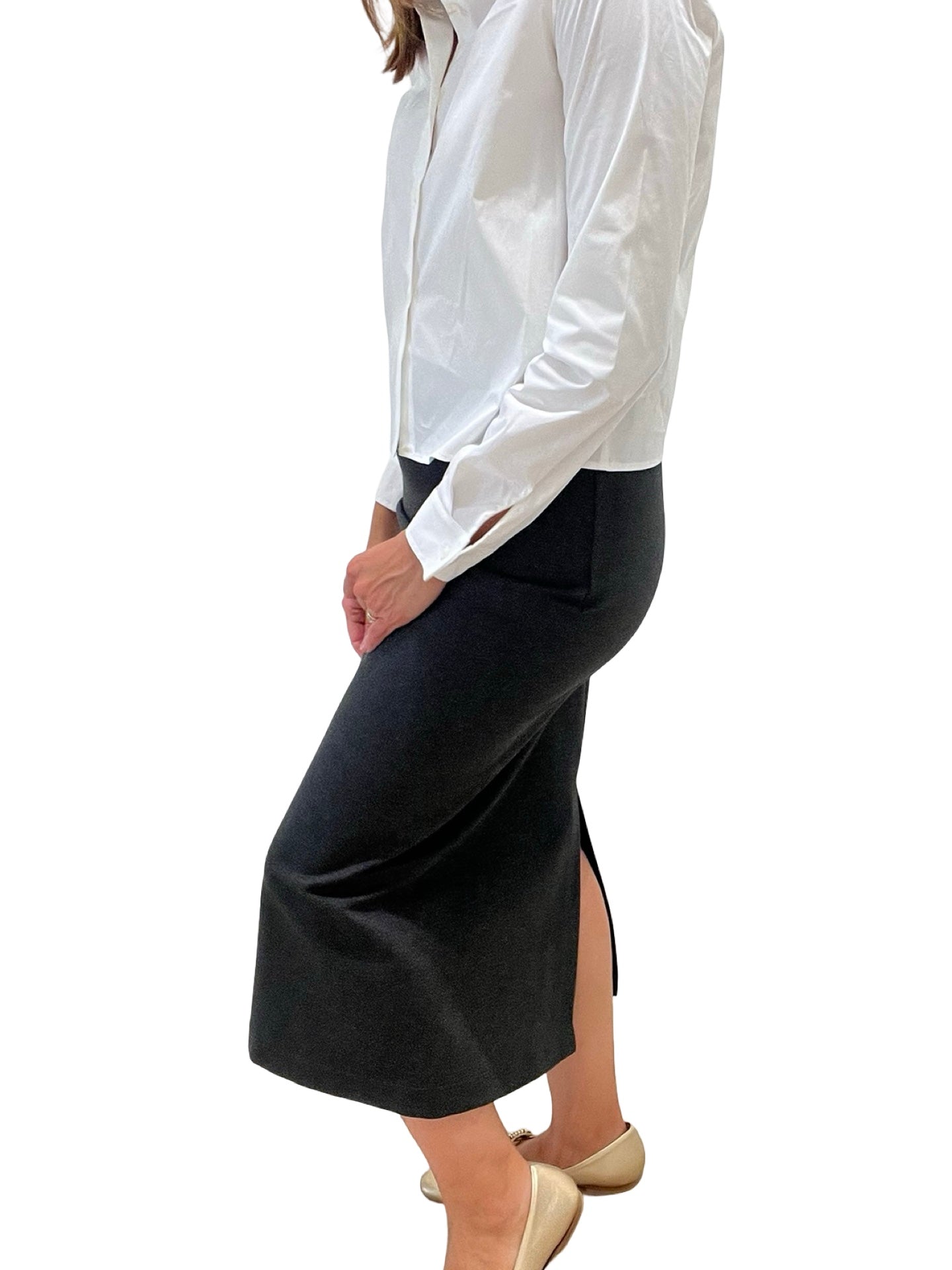 Byu Long Knitted Skirt