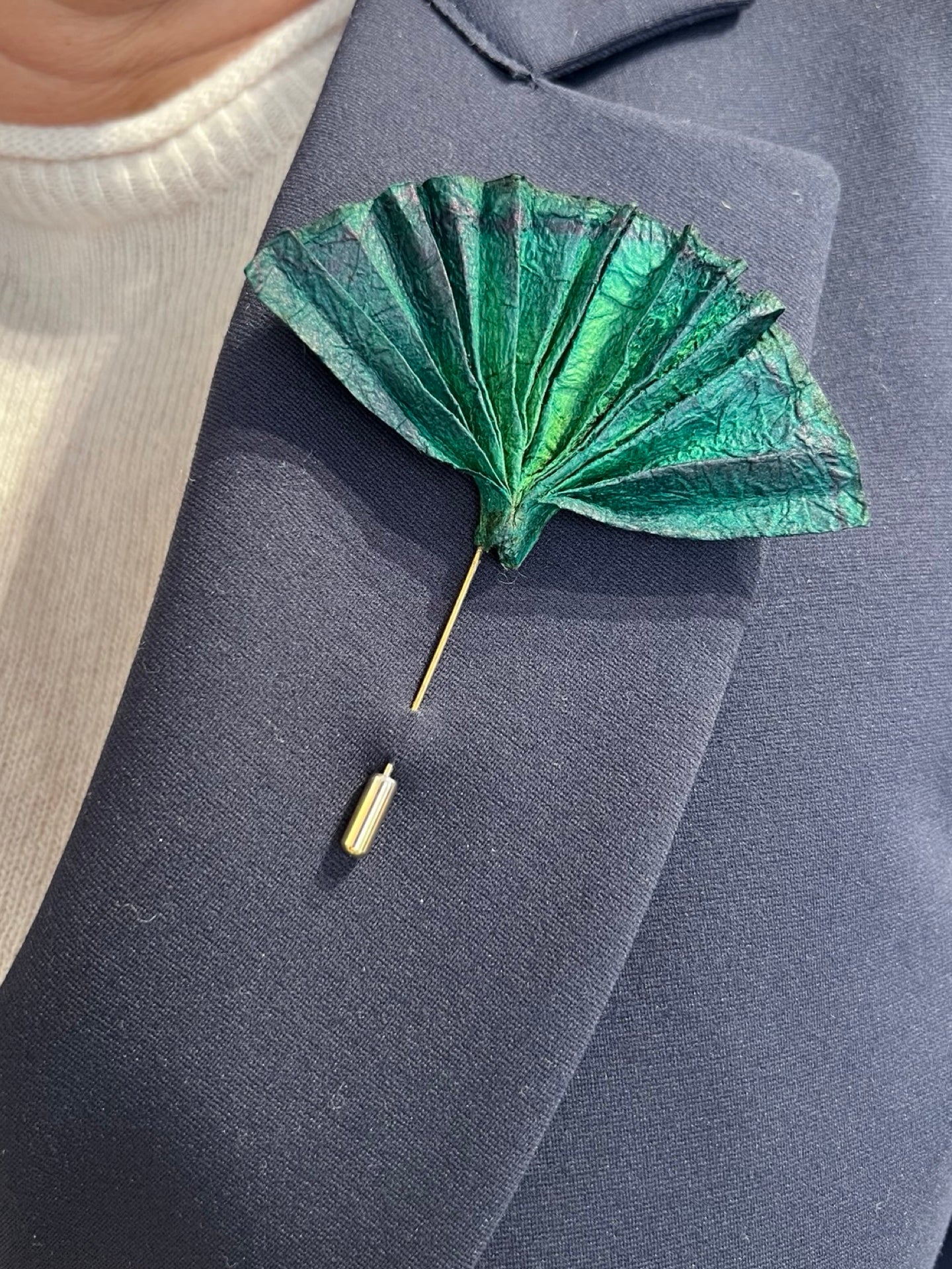 Broche Ana Hagopian Pai Pai Verde