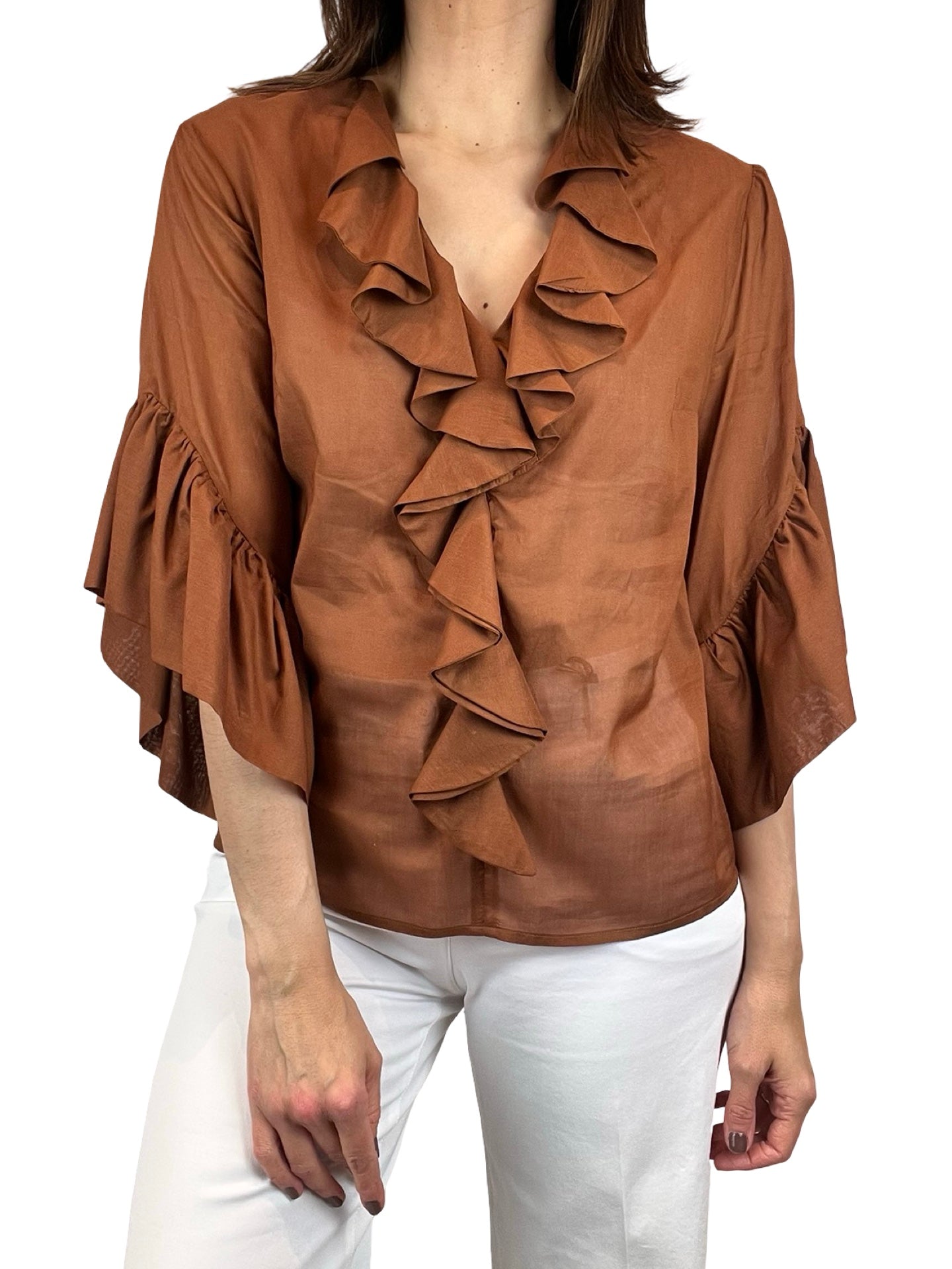 Blusa Camicettas  Snob Volante