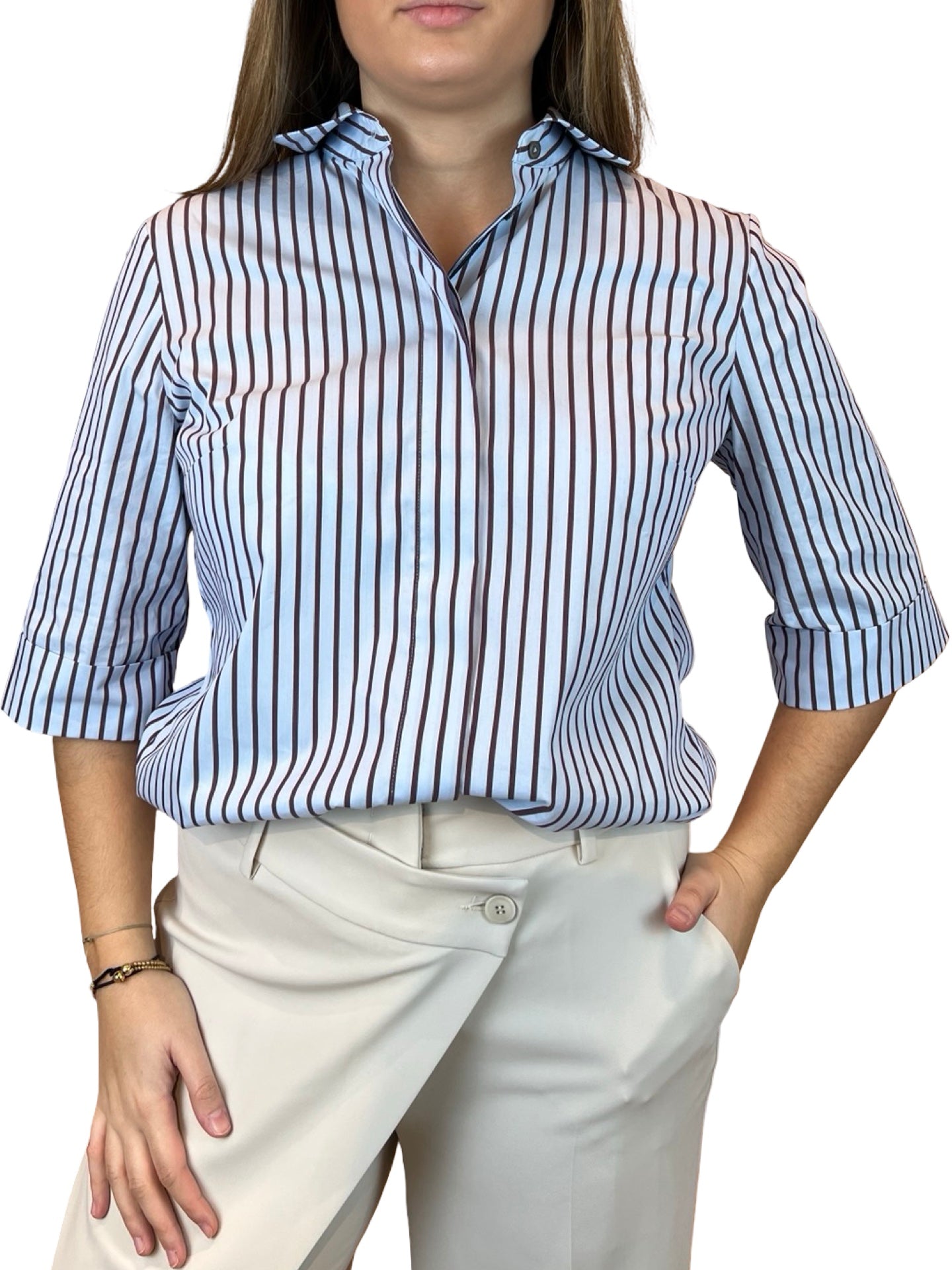 Camisa Camicetta Snob Rayas