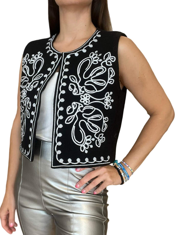 Byu Embroidered Vest