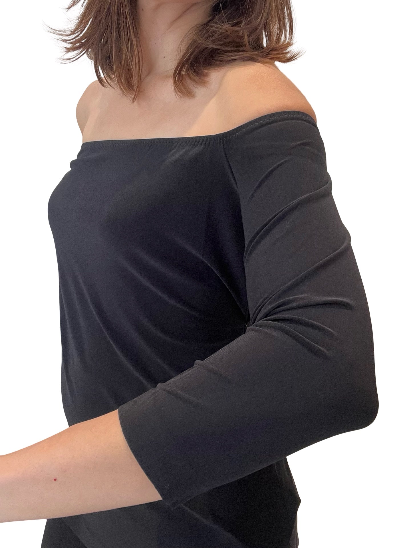 Body con scollo a barca Norma Kamali