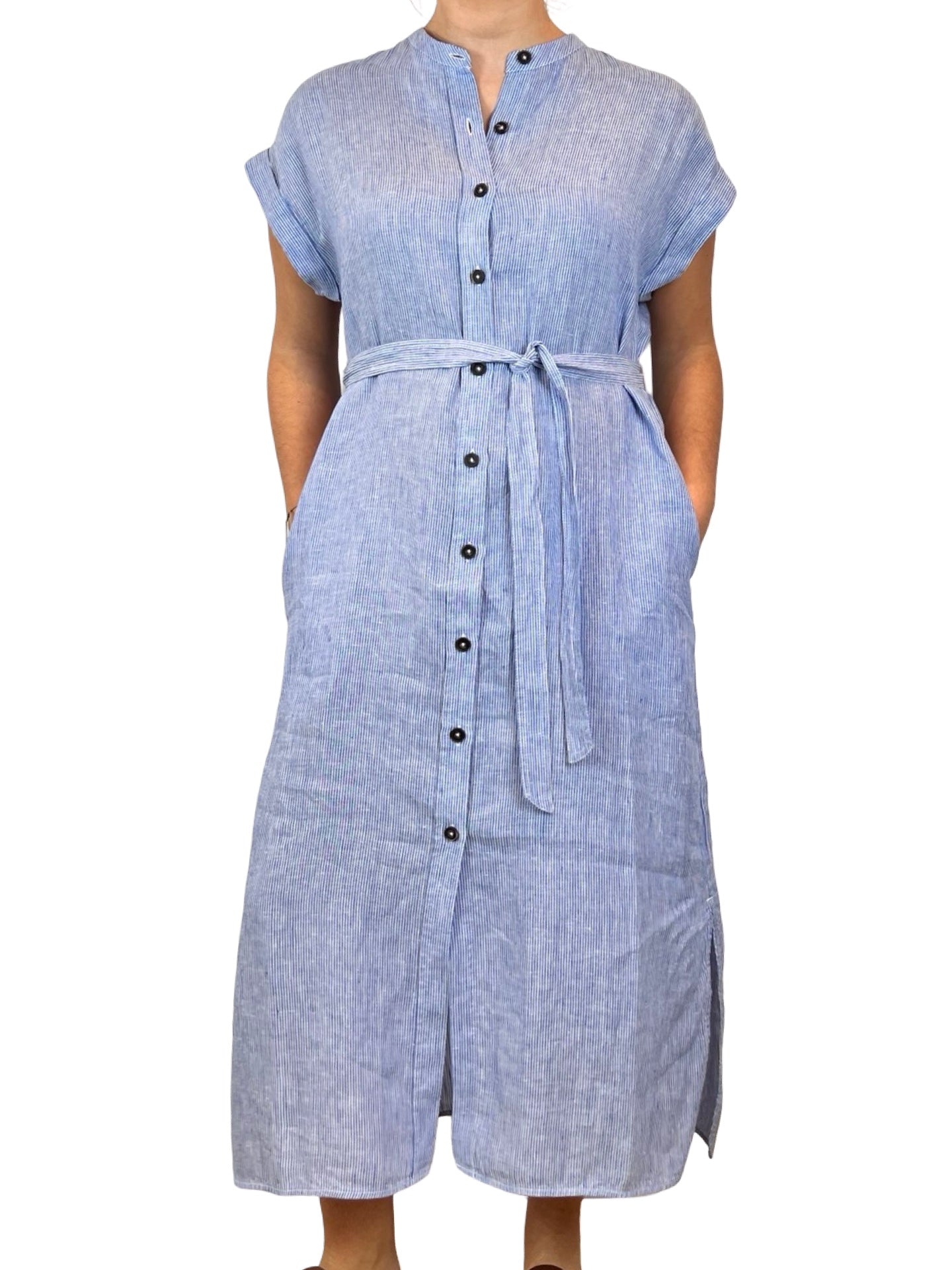 Vestido Ecoalf Amatista Rayas