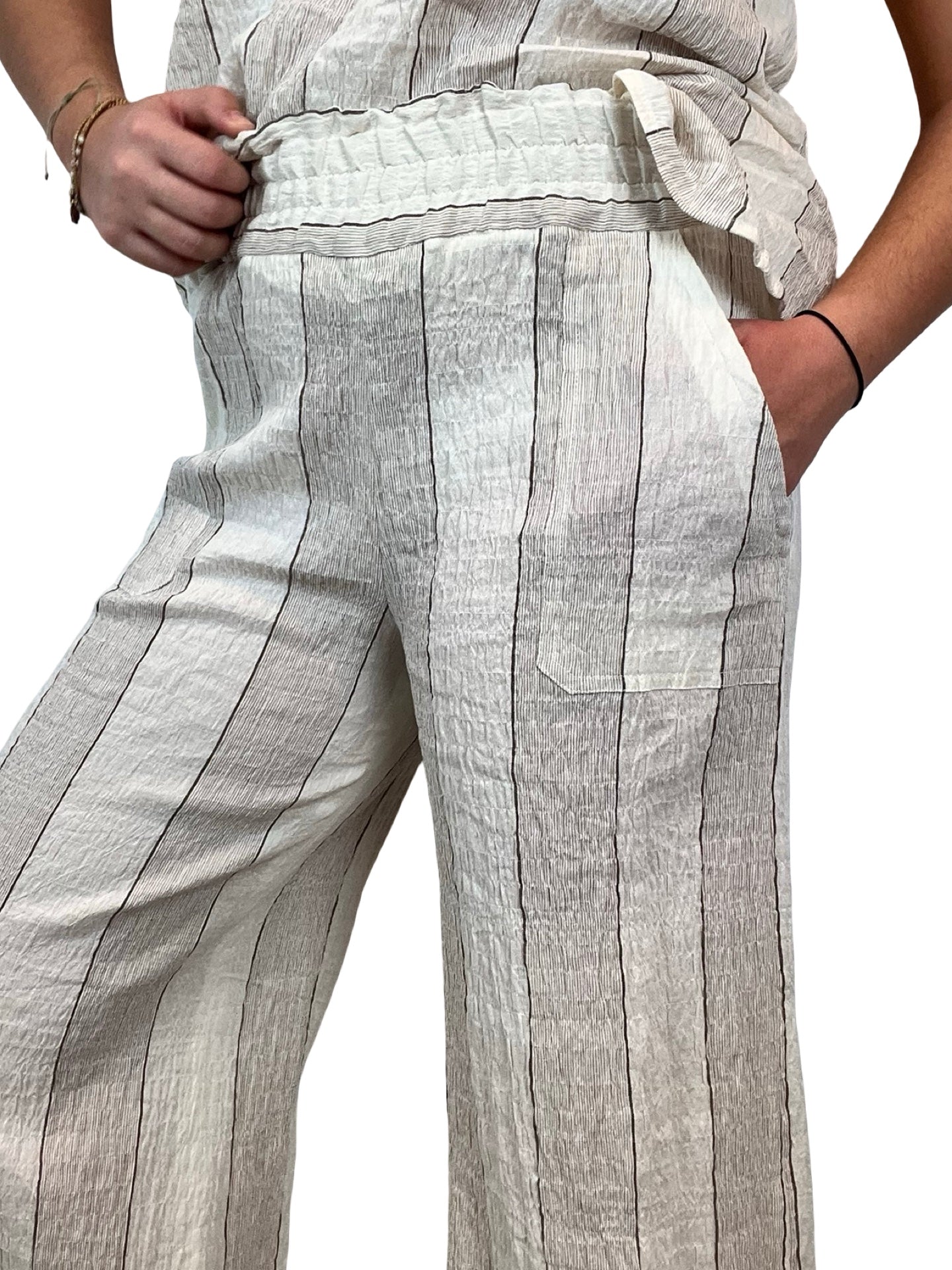 Pantalon Agoefilo Rayas Anchas