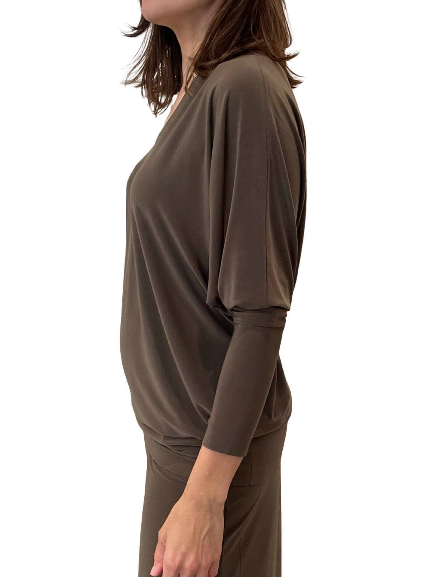 Cuerpo Norma Kamali Cuello Pico