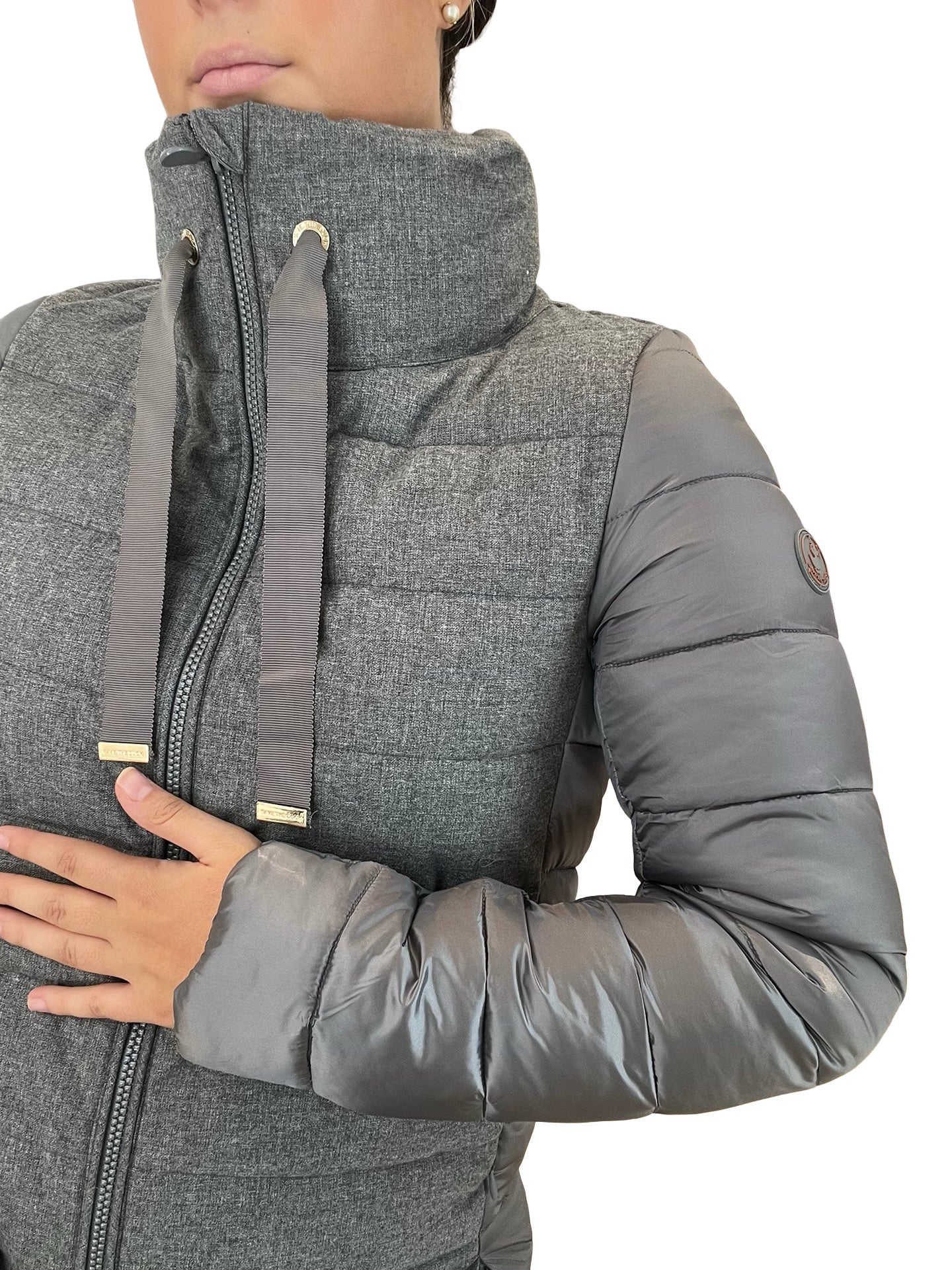 Plumifero Save The Duck Selin Gris