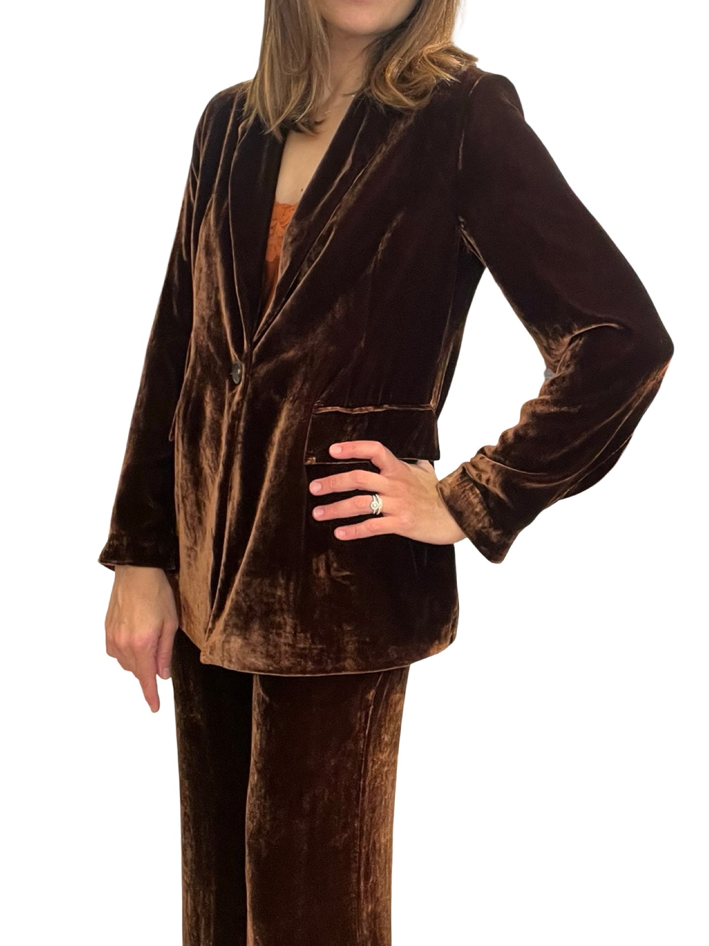 Blazer Diega Terciepelo