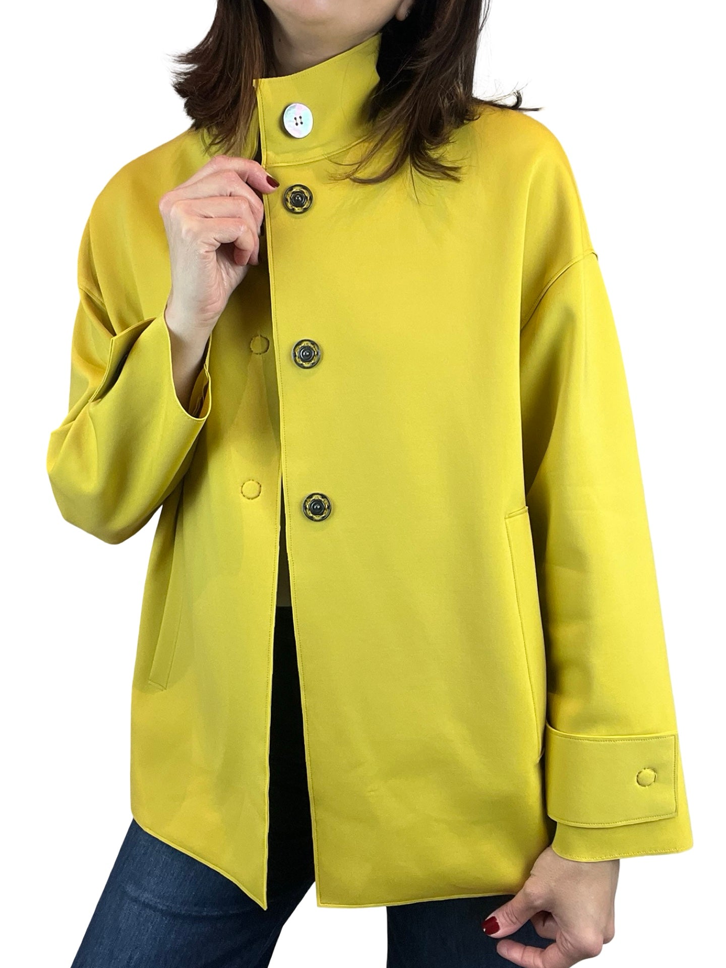 Chaqueta Ewooluzione Sanzio Amarilla