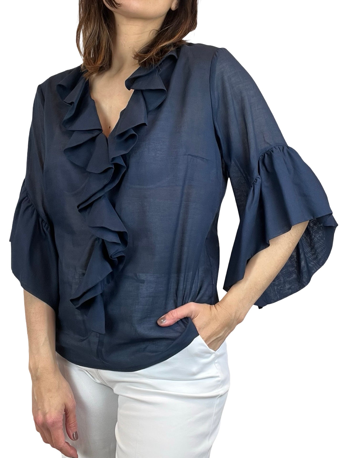 Blusa Camicettas  Snob Volante