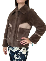 Chaqueta Clox Cremallera Piel Ecologica