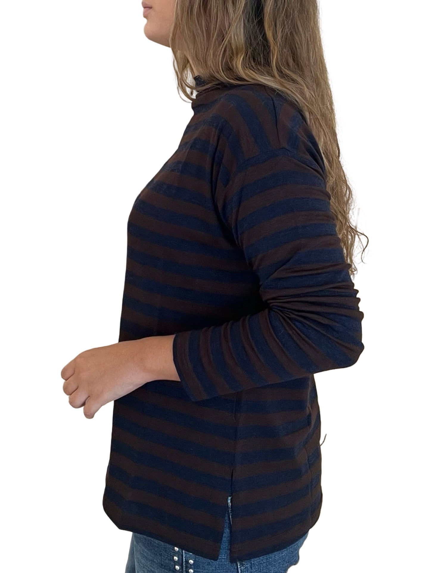 Jersey Shirt C-Zero De Rayas Cuello Alto