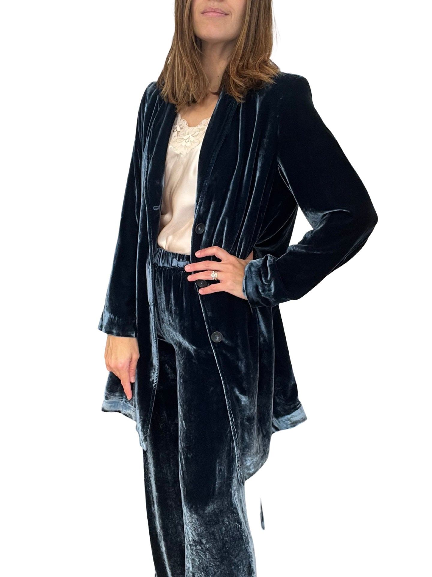 Cappotto in velluto Diega