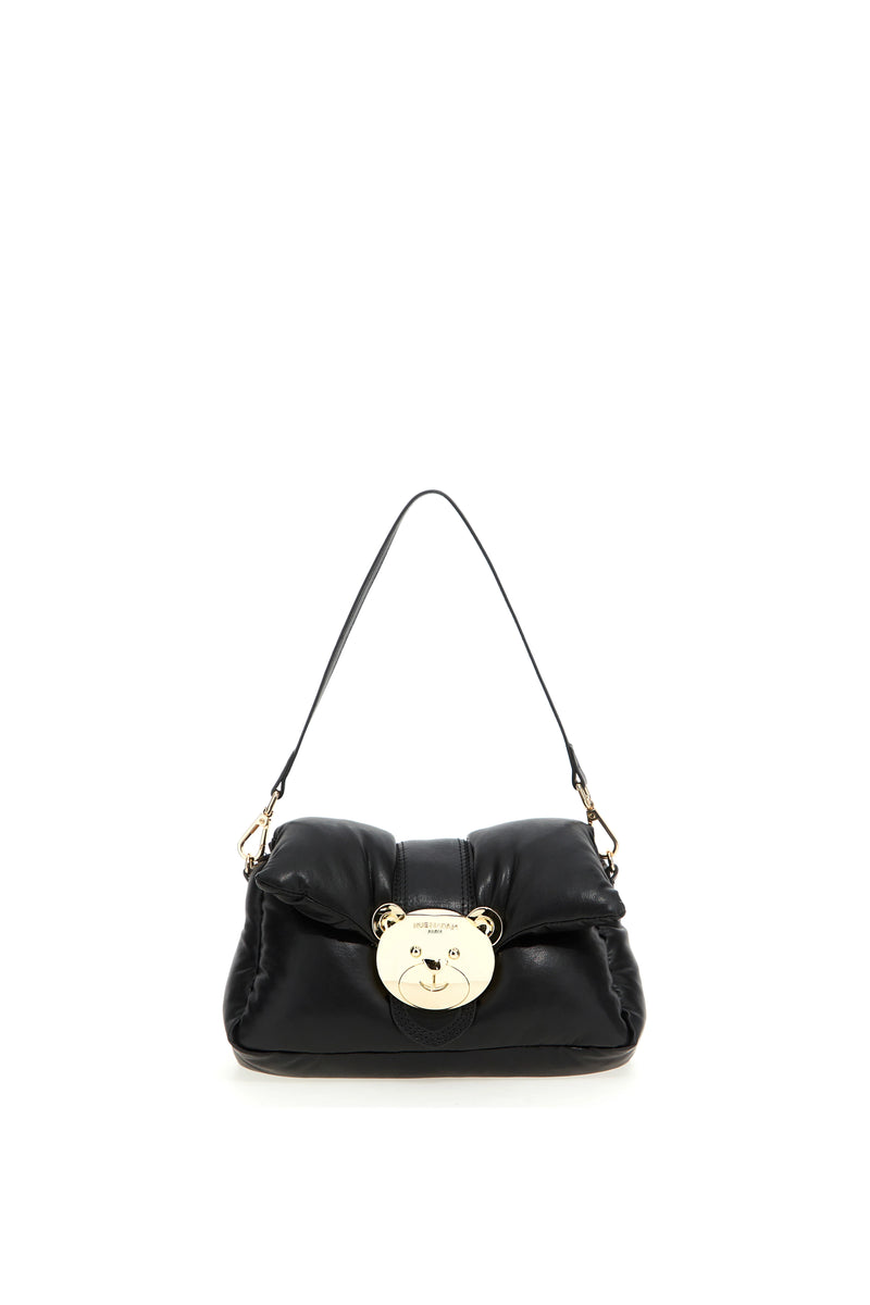 Rue Madam Puffy Black Bag