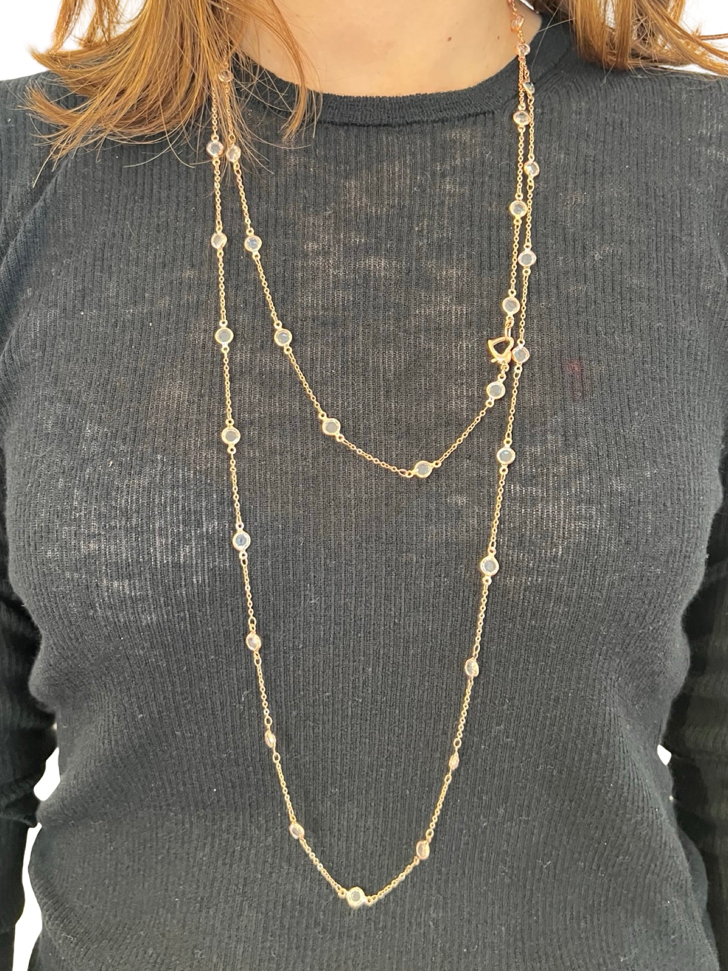 Collar Fabrizio Marcantelli Tiffany Oro Rosa