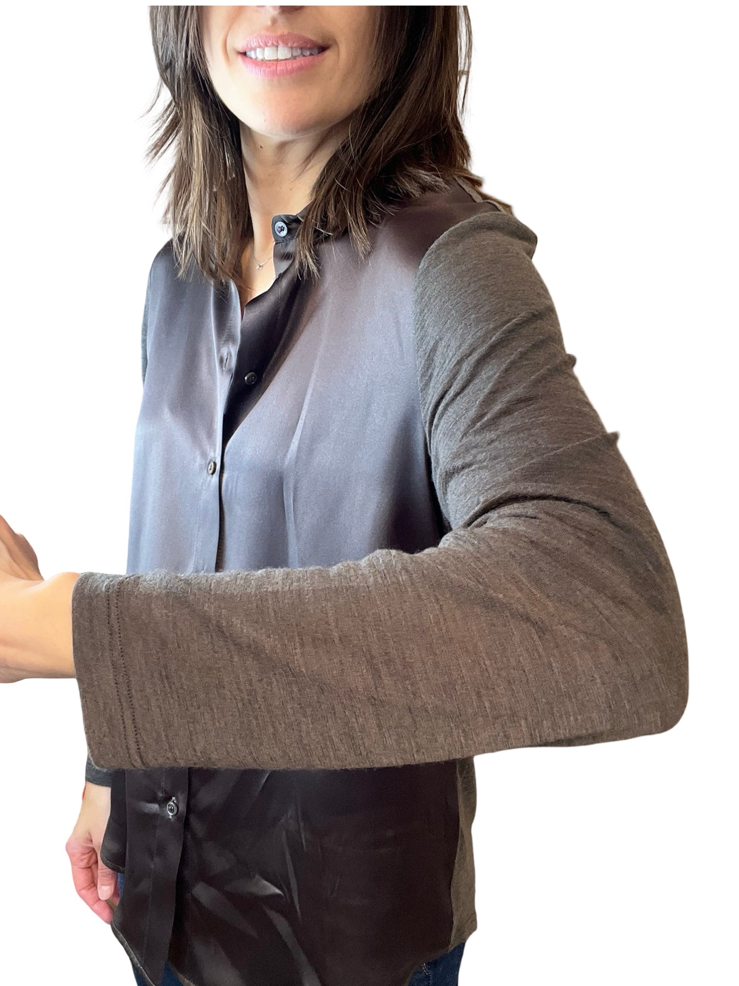 Camisa Whyci Milano Seda y Punto