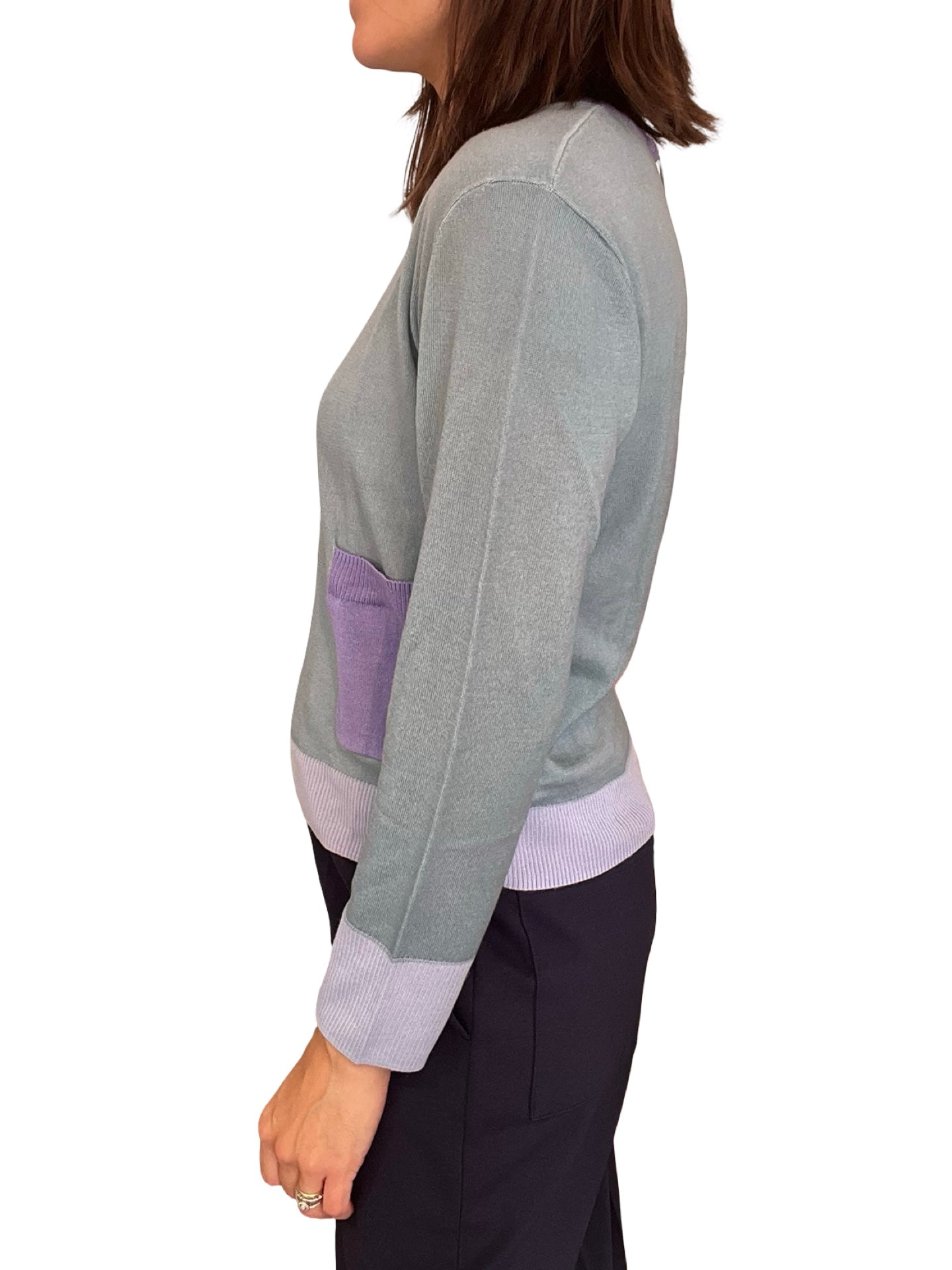 Jersey in Bed with you long sleeve bicolor pockets