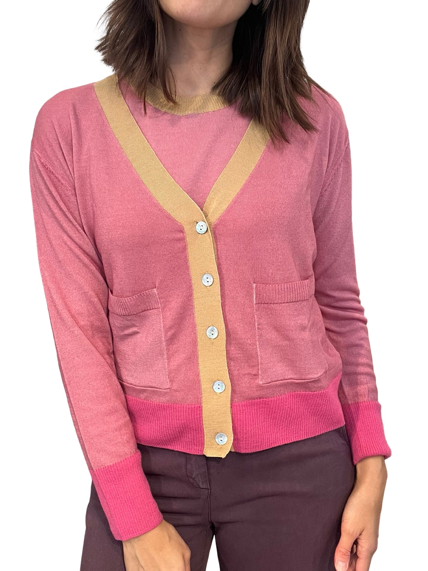 Cardigan In Bed With You Bolsillos Lisos