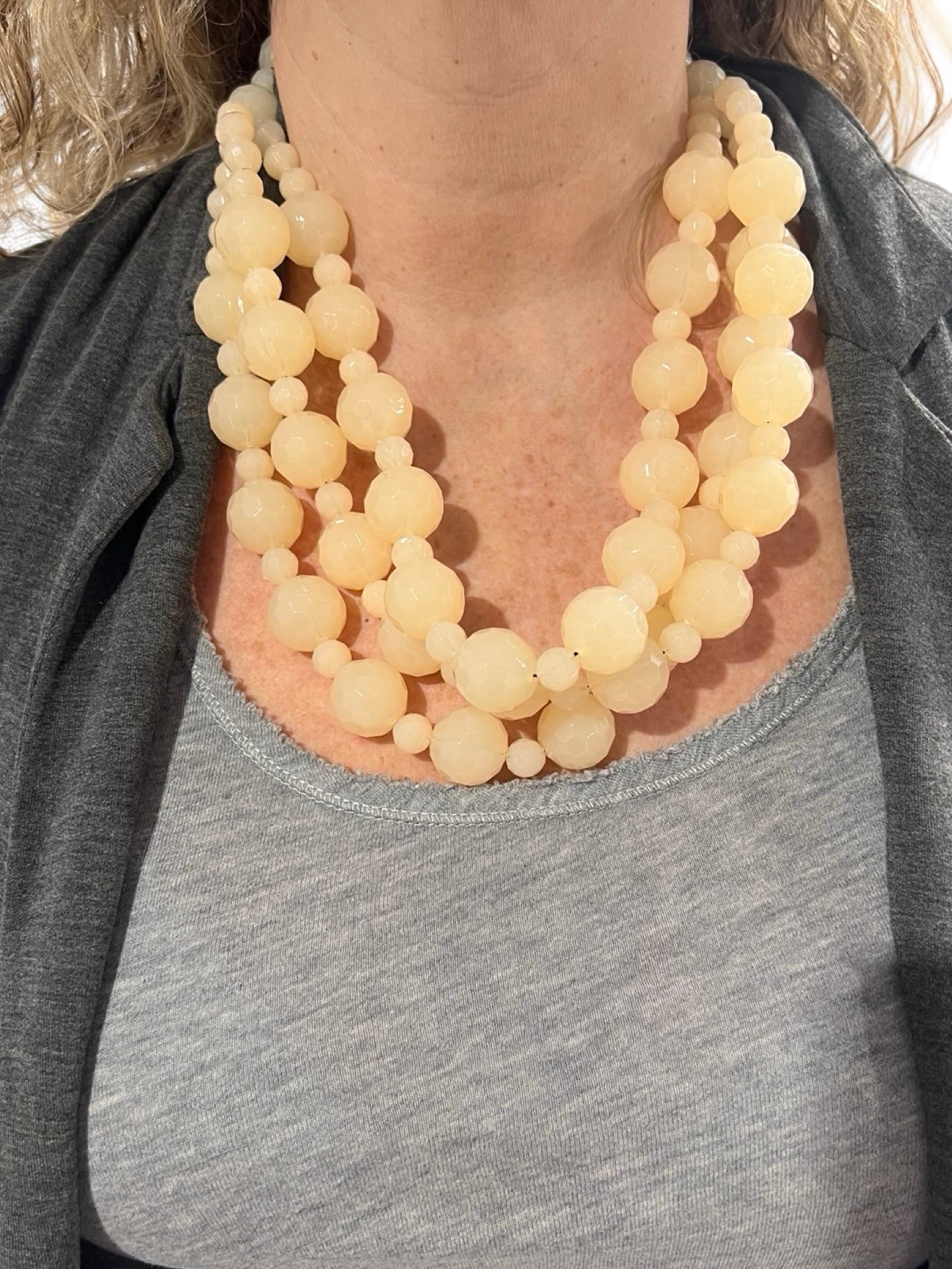 Fabrizio Marcantelli Stones Necklace 2 Sizes Alternanda Butter