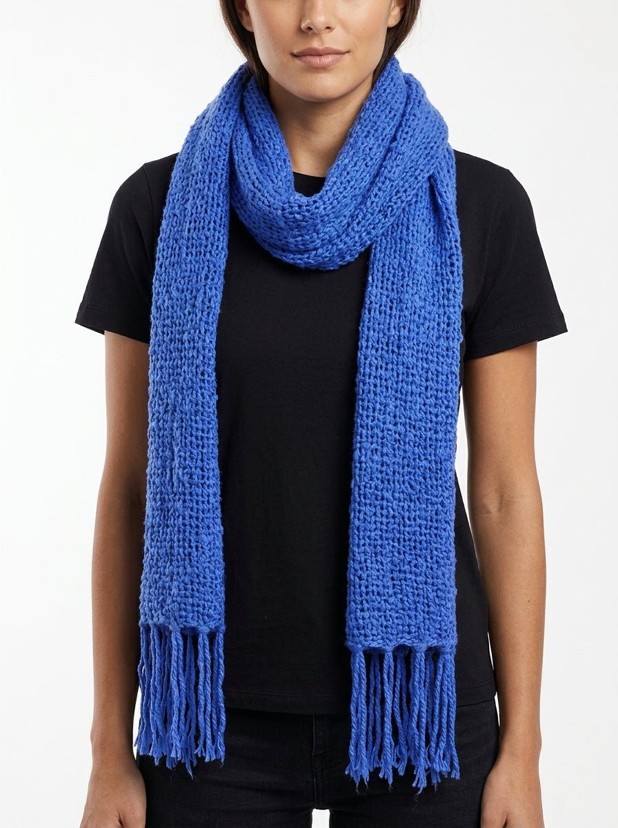 Foulard en Soie Il Baco Da Champignon Bleu Clair
