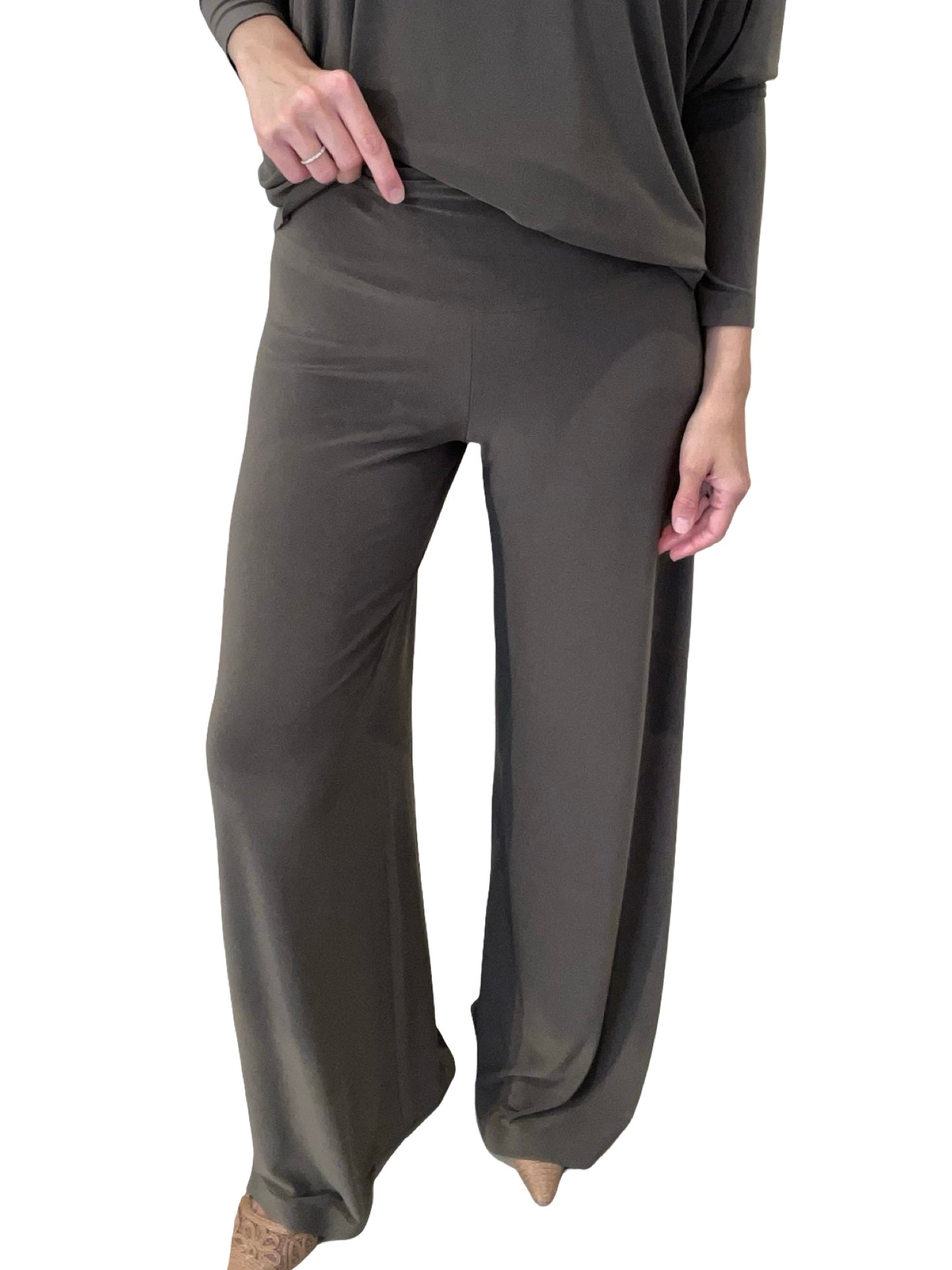 Kamali normon pantalon d'éléphant largeur