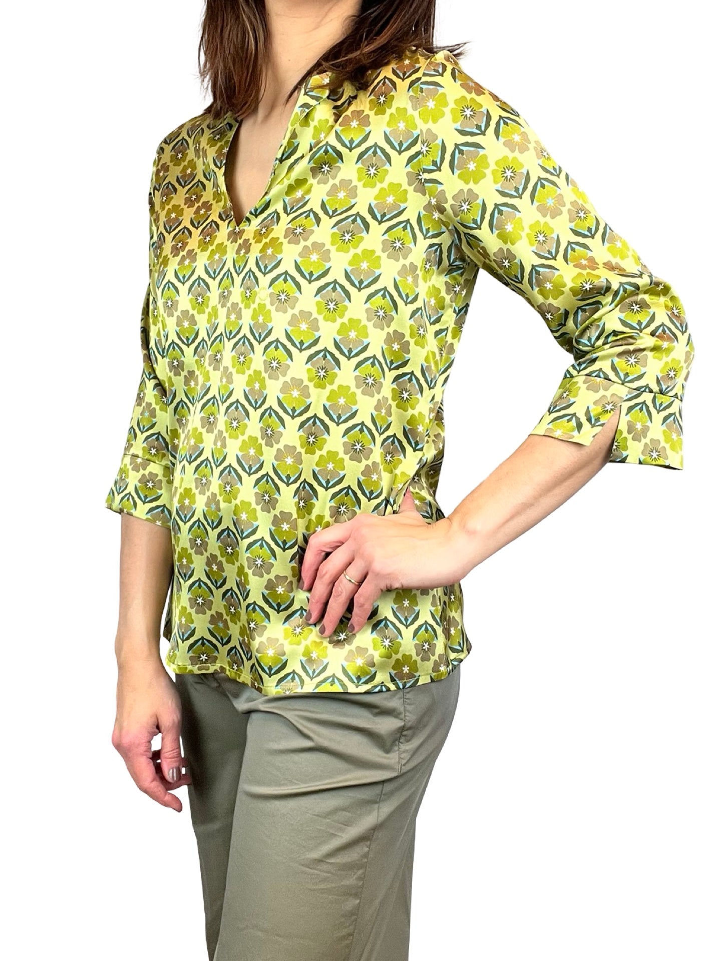 Blusa Monika Varga Margaritas Verde
