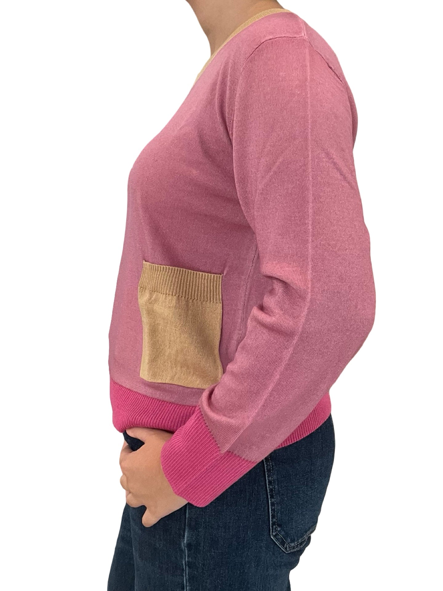 Jersey in Bed with you long sleeve bicolor pockets