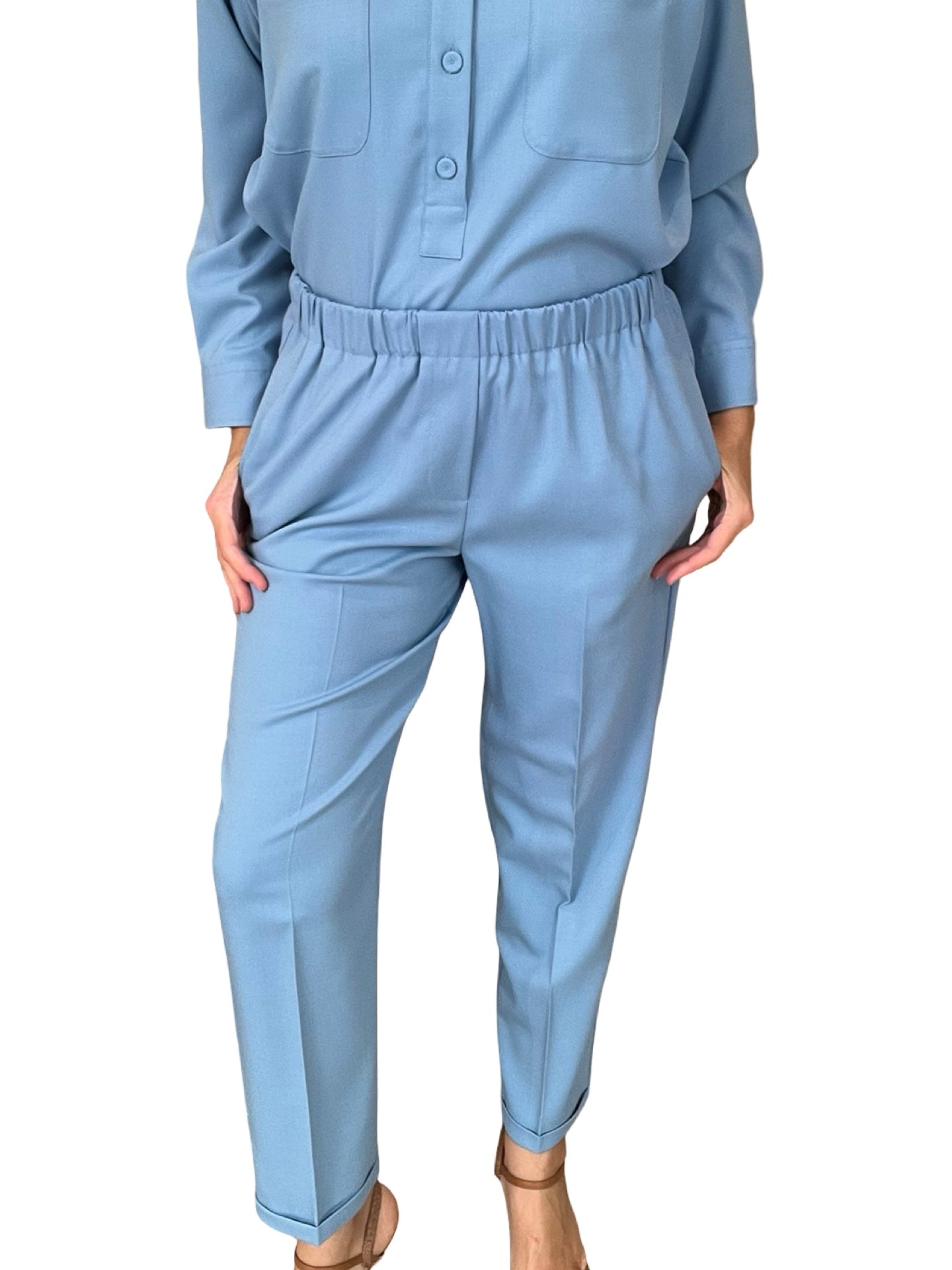 Pantalon droit Rosso35