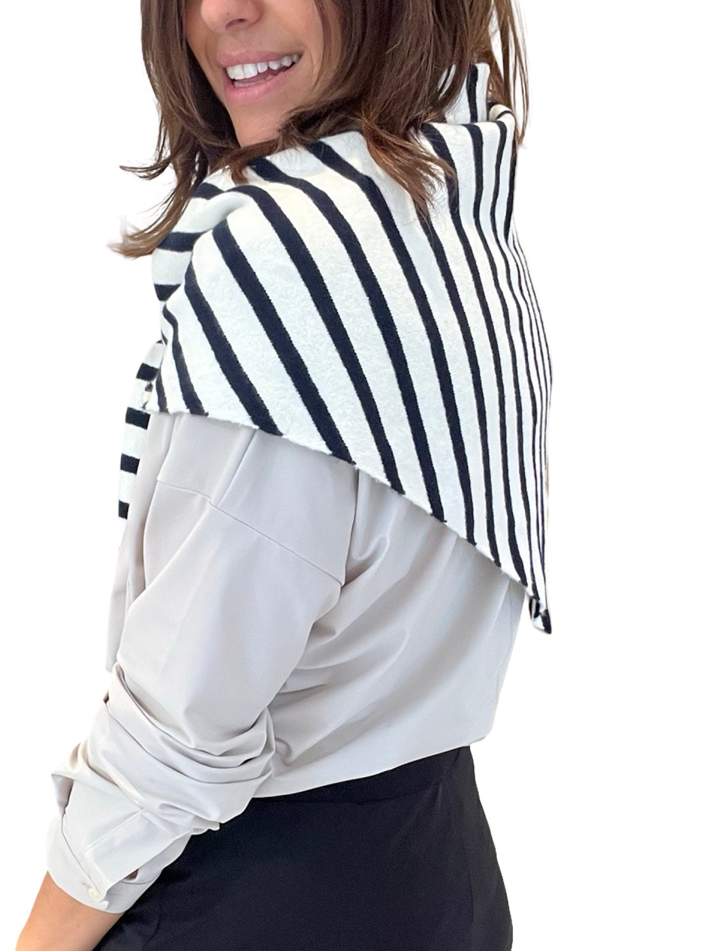 Sciarpa a righe Penn&Ink