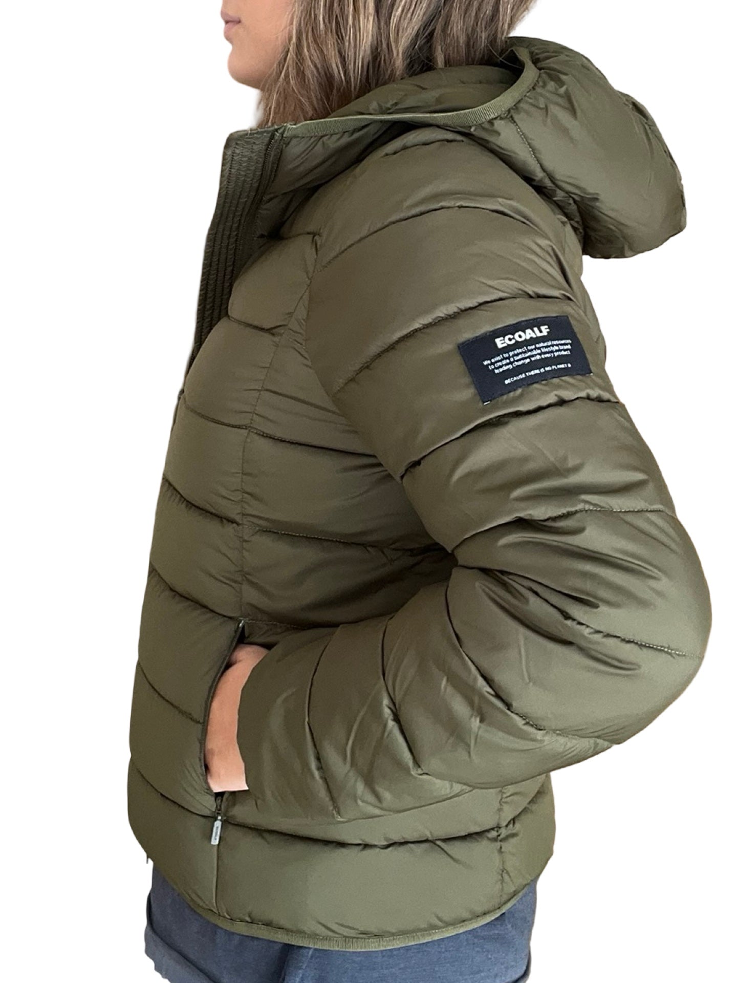 Plumífero Ecoalf Aspenalf Oliva