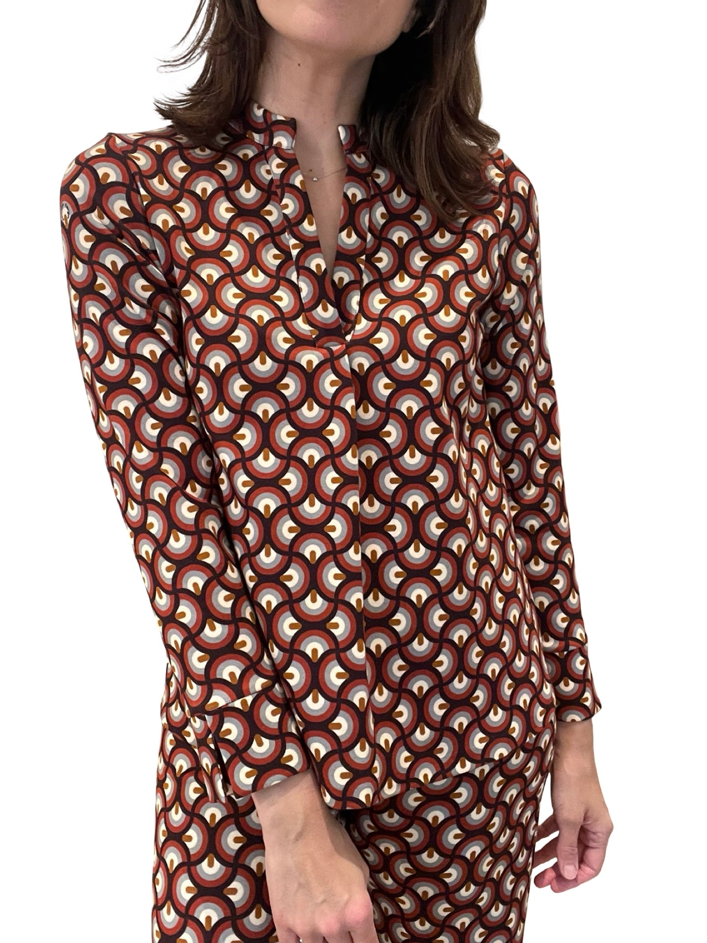 Body en tricot géométrique Monika Varga