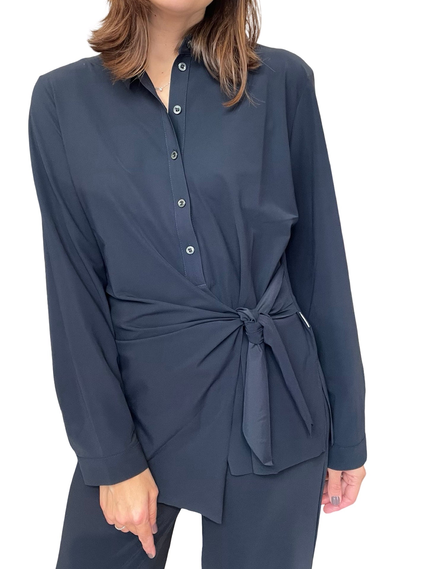 Penn&ink - Chemisier avec nœud sur le côté