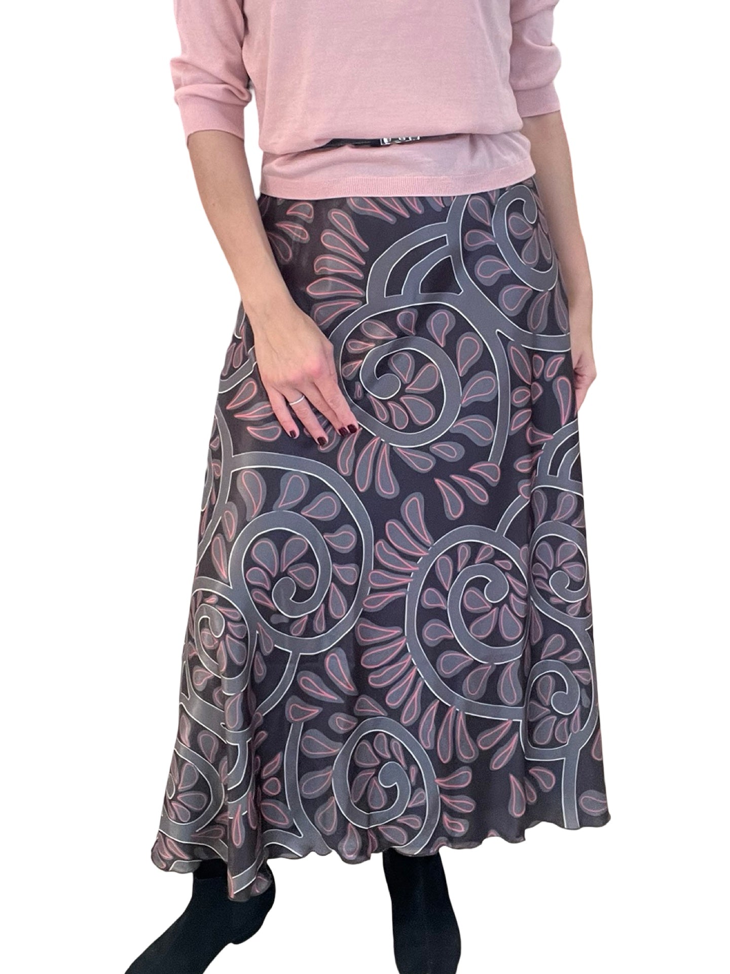 Skirt Il Baco Da Seta Mandala Print