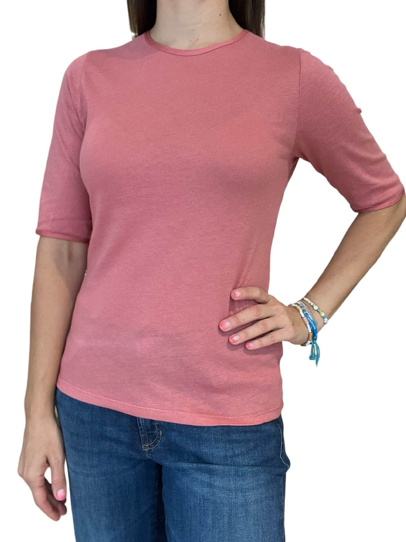 Majestic three-quarter sleeve t-shirt