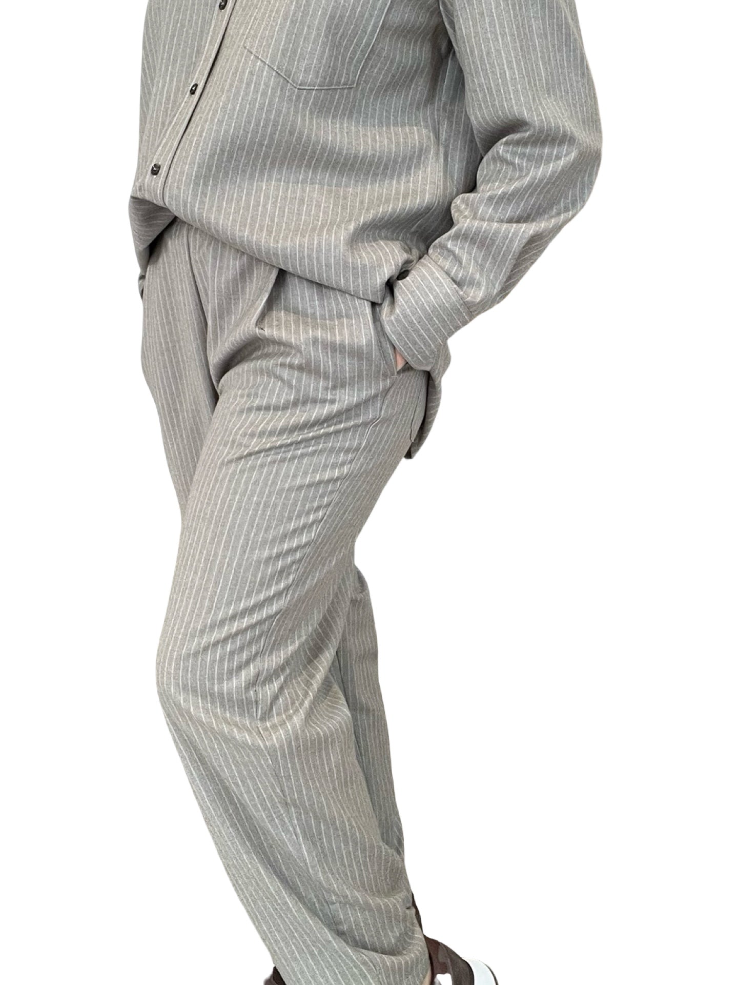 Pantalon Rosso35 Pinzas Rayas