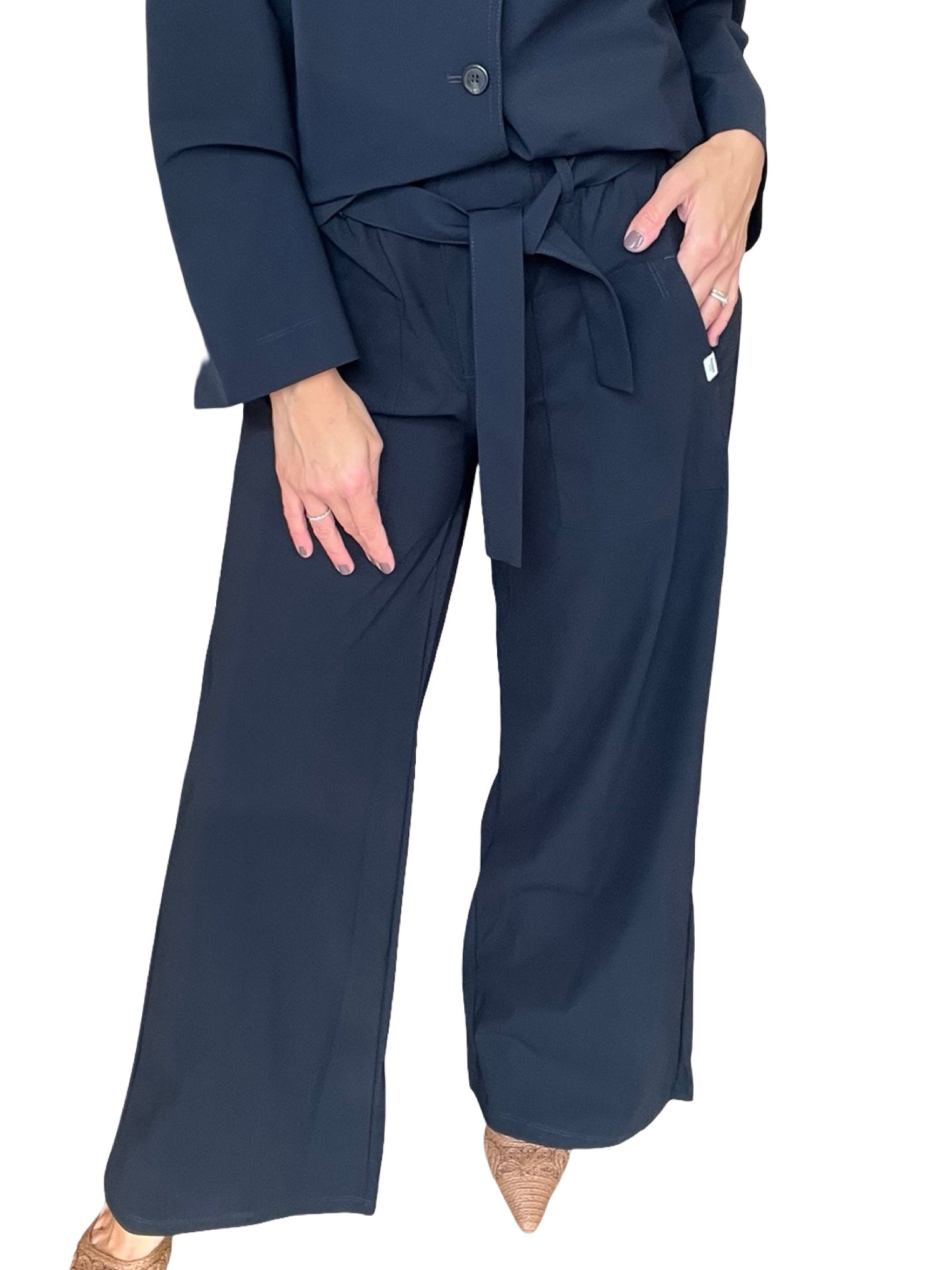 Pantalon Penn&Ink avec lien à la taille