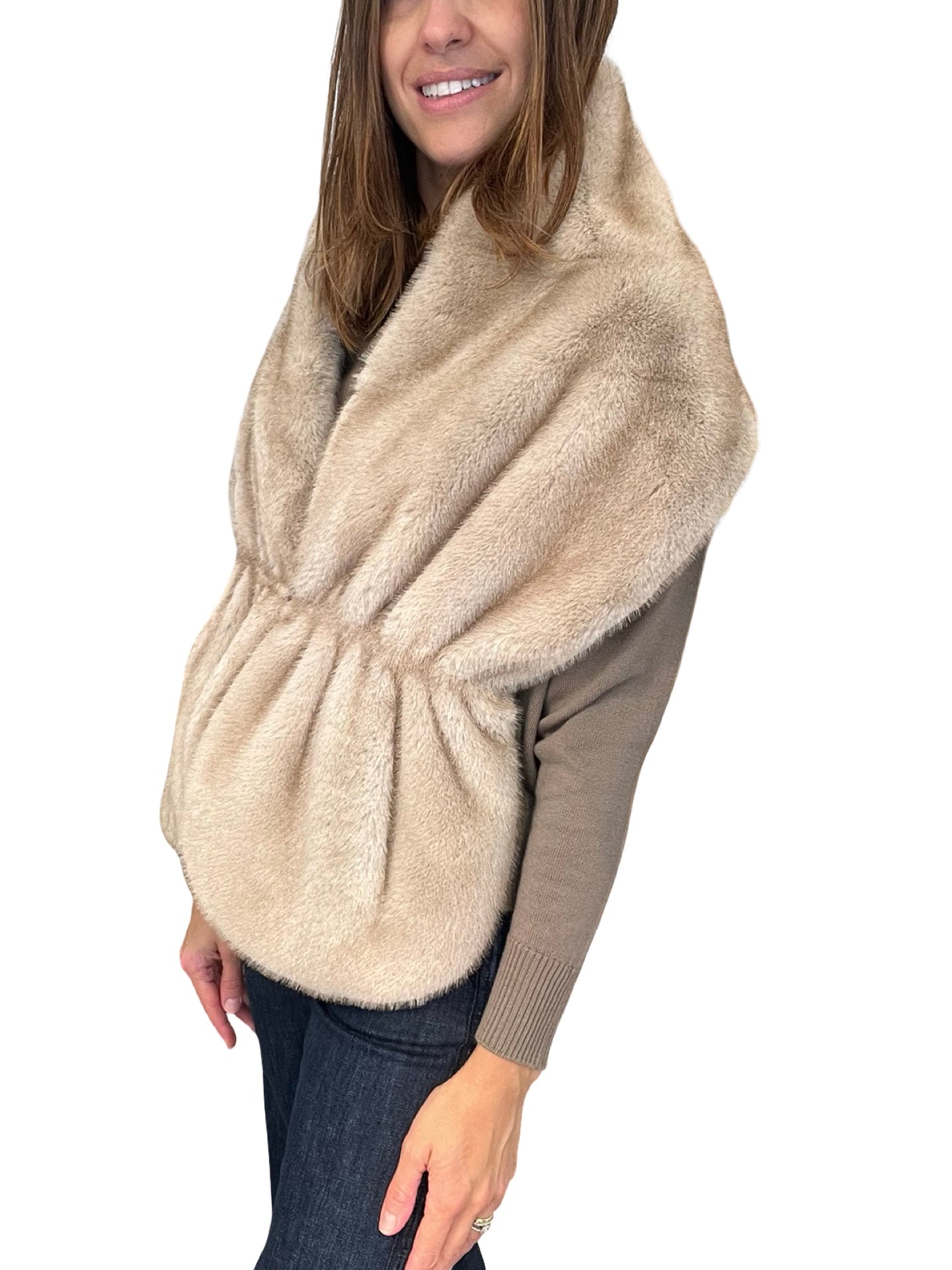 Cuello Beta Corradi Ecologico Mink Beige