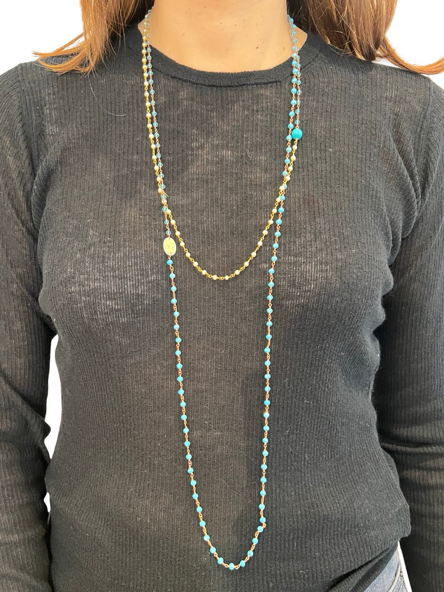 Collar Marcantelli Fabrizio Fino Cara Celeste