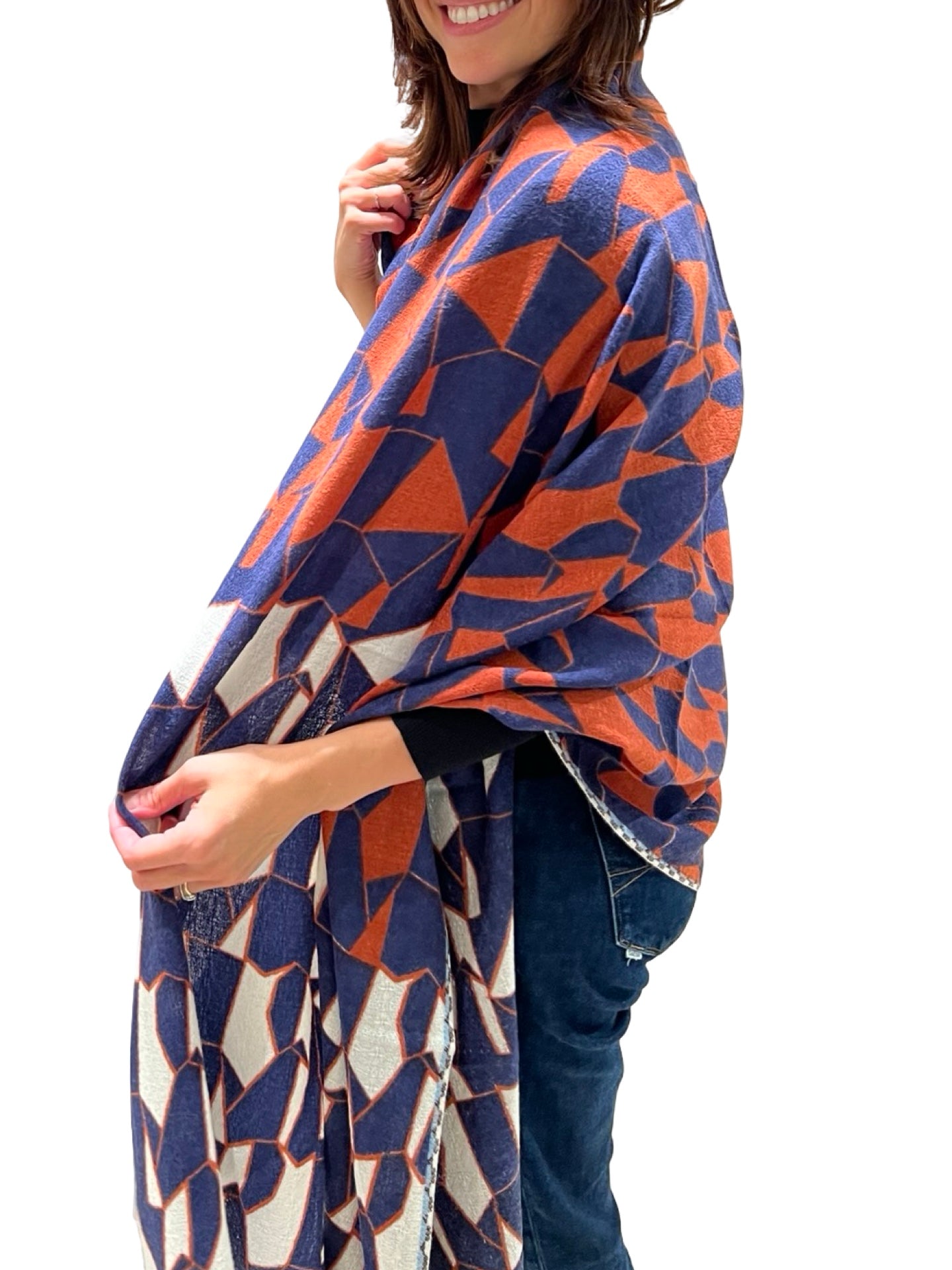 Bufanda Épice Geometricos Grandes