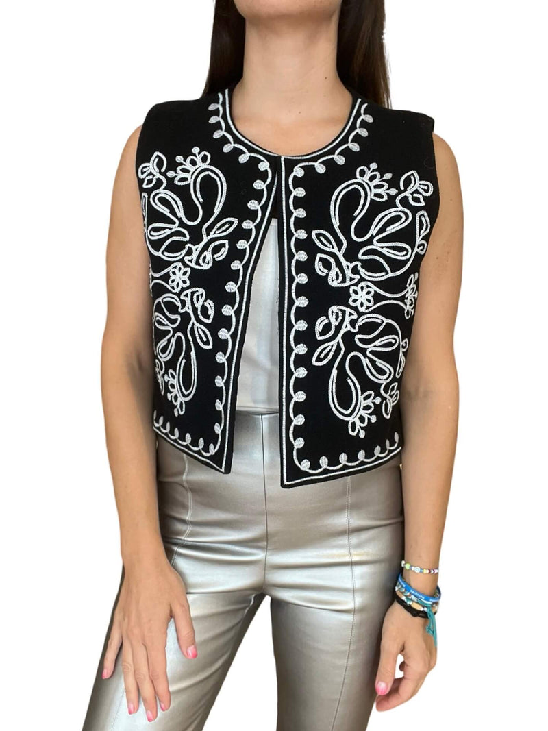 Byu Embroidered Vest