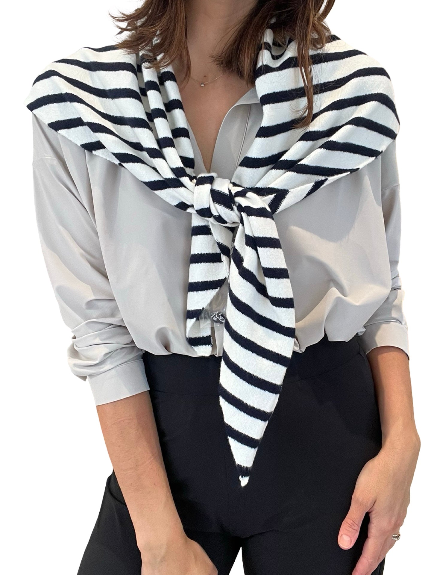 Sciarpa a righe Penn&Ink