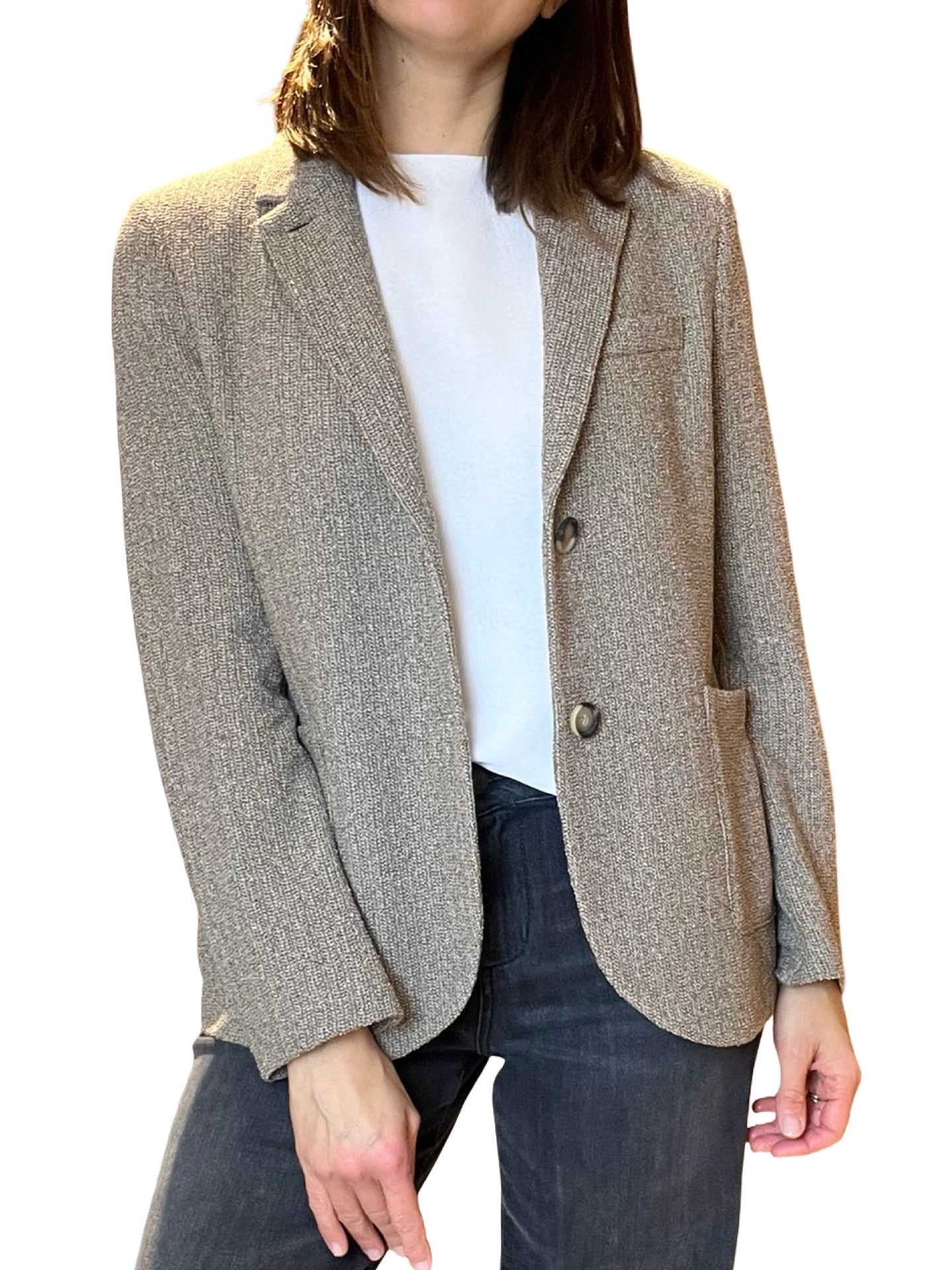 Blazer Harris Wharf London Frise Bicolore Talpa